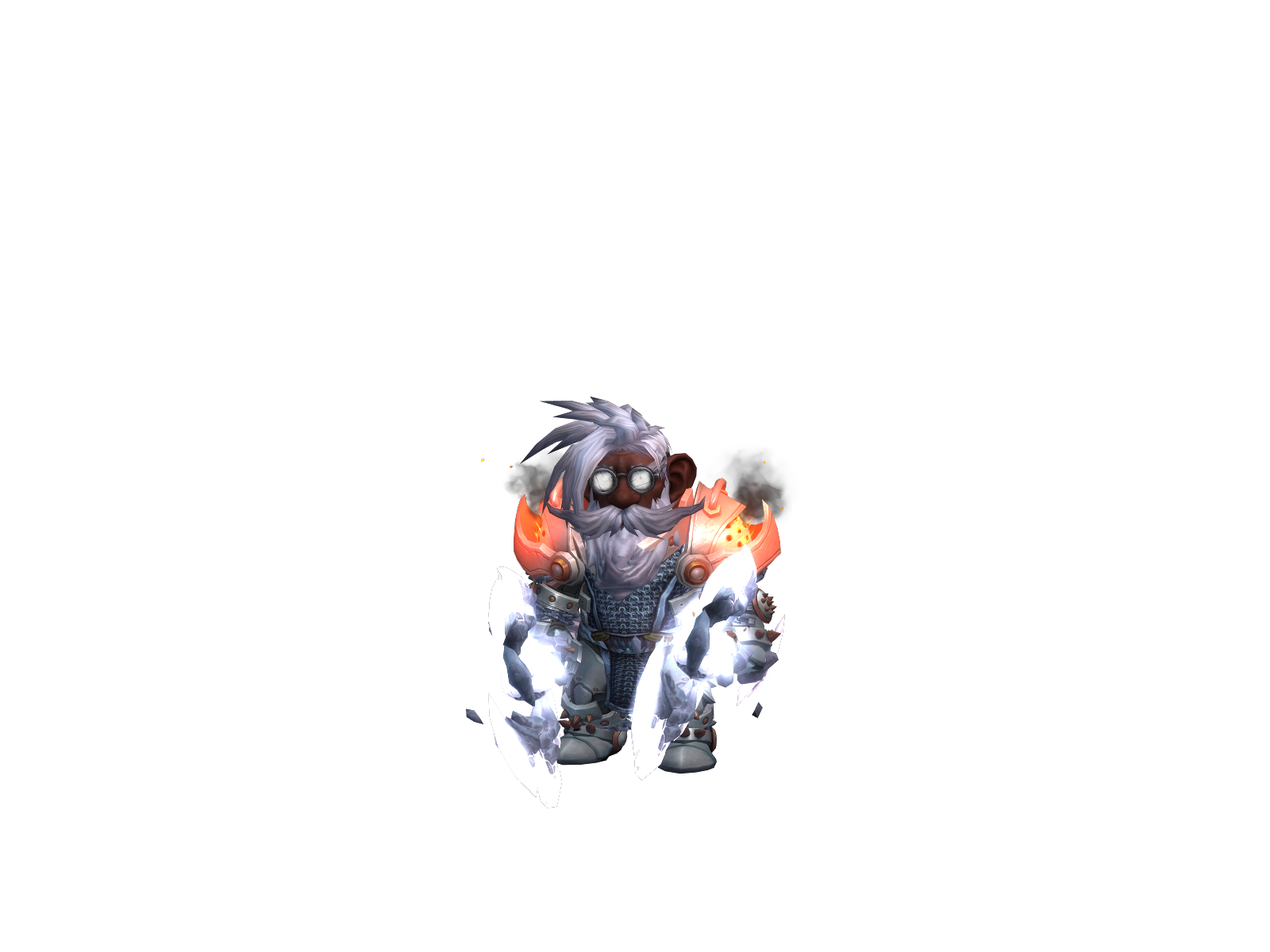 Runenstar 3D character render