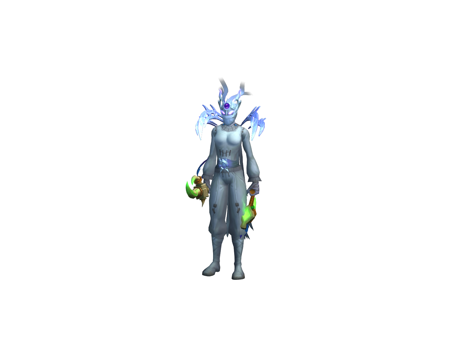 Instalock 3D character render