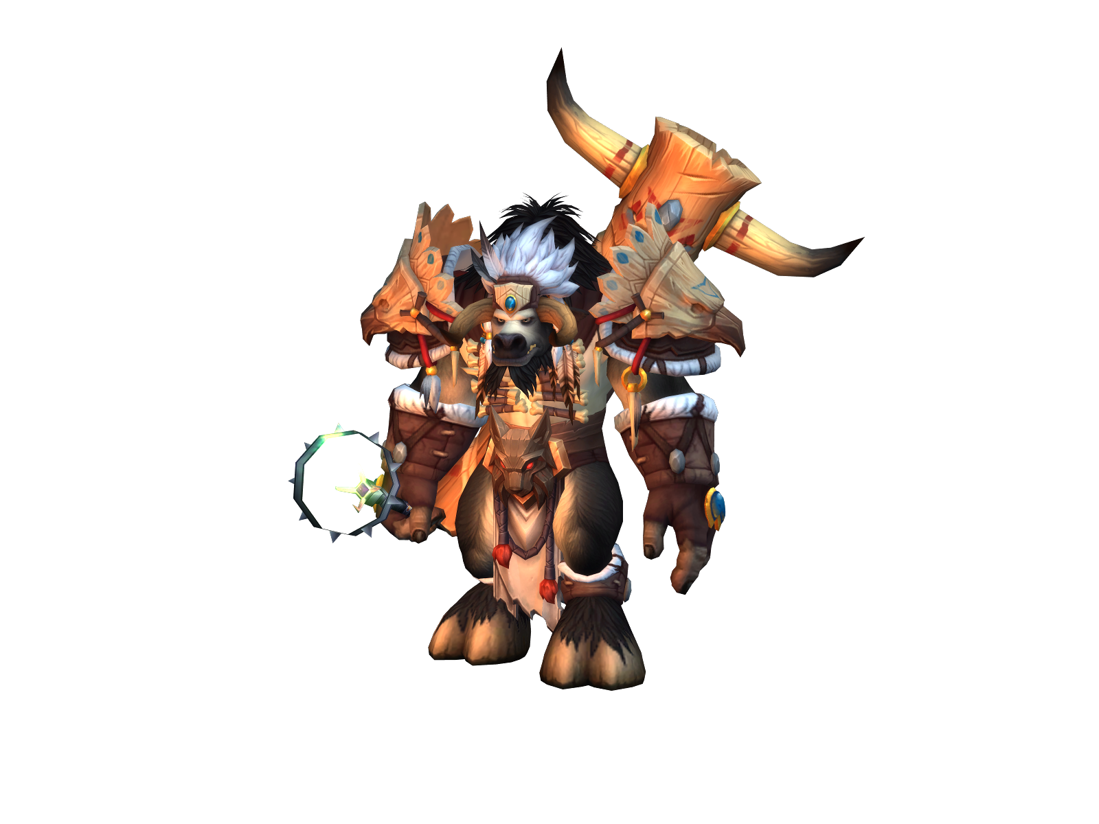 Padré 3D character render