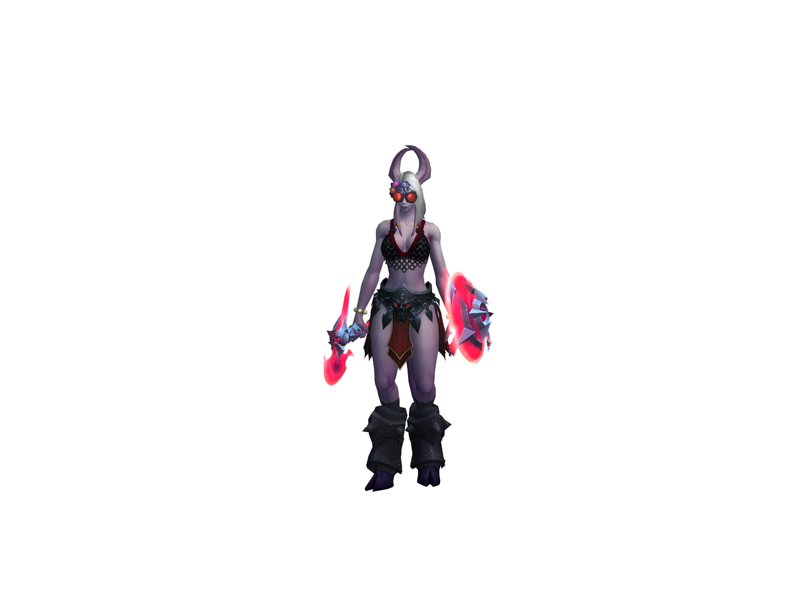Nizalia 3D character render