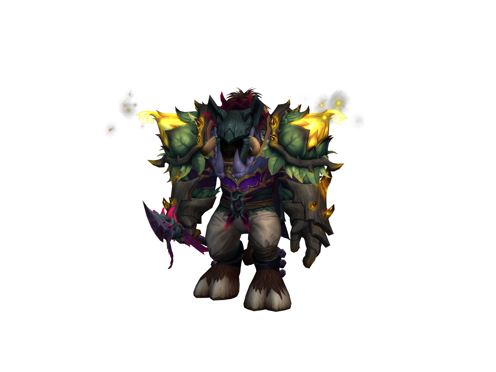 Cretavion 3D character render