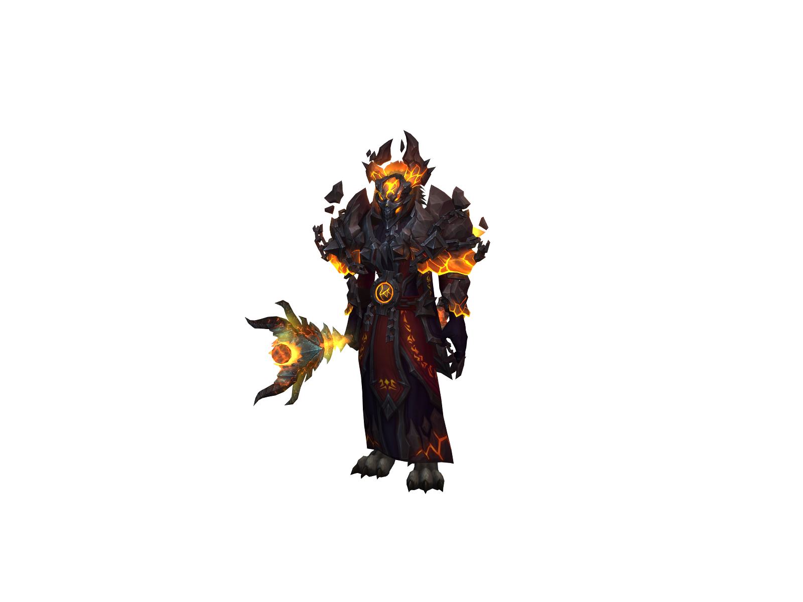 Corra 3D character render