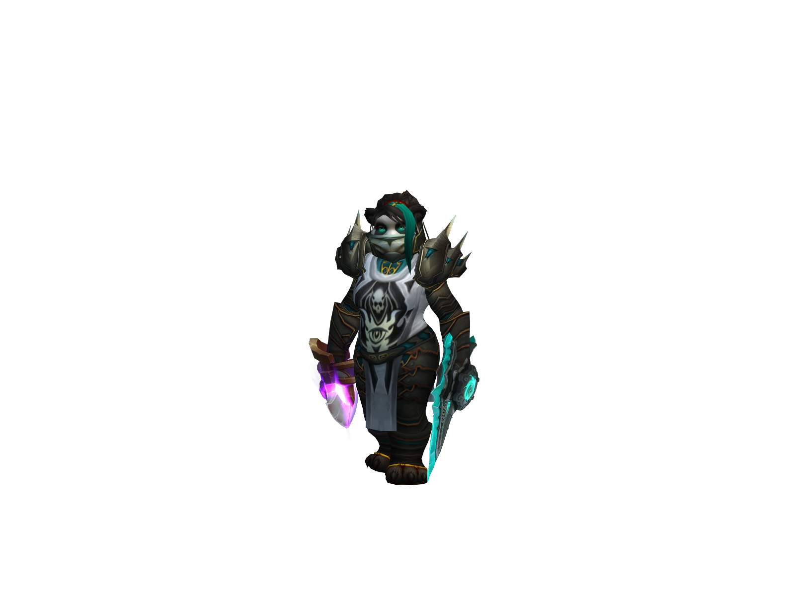 Fentalyna 3D character render