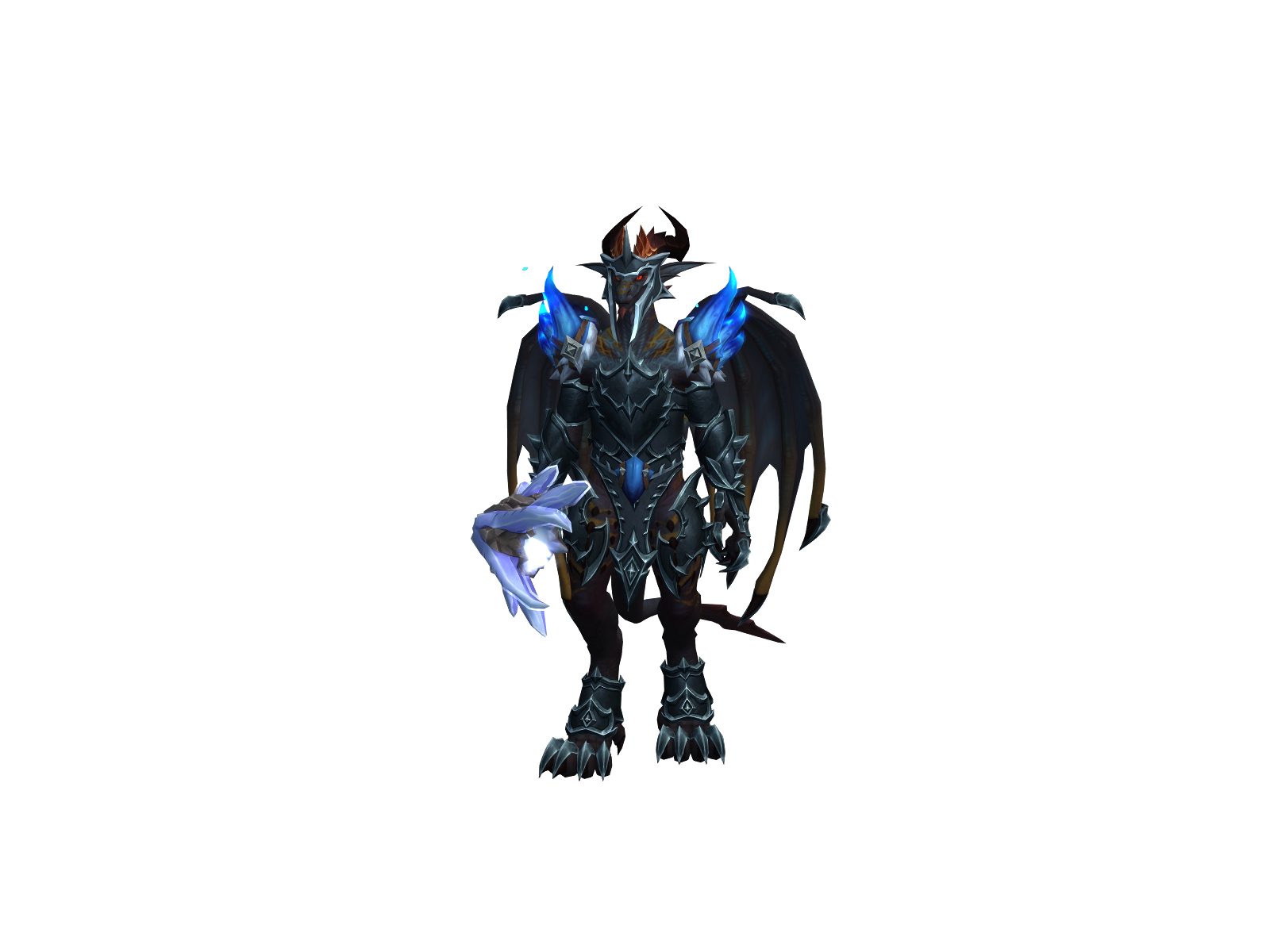 Azurax 3D character render