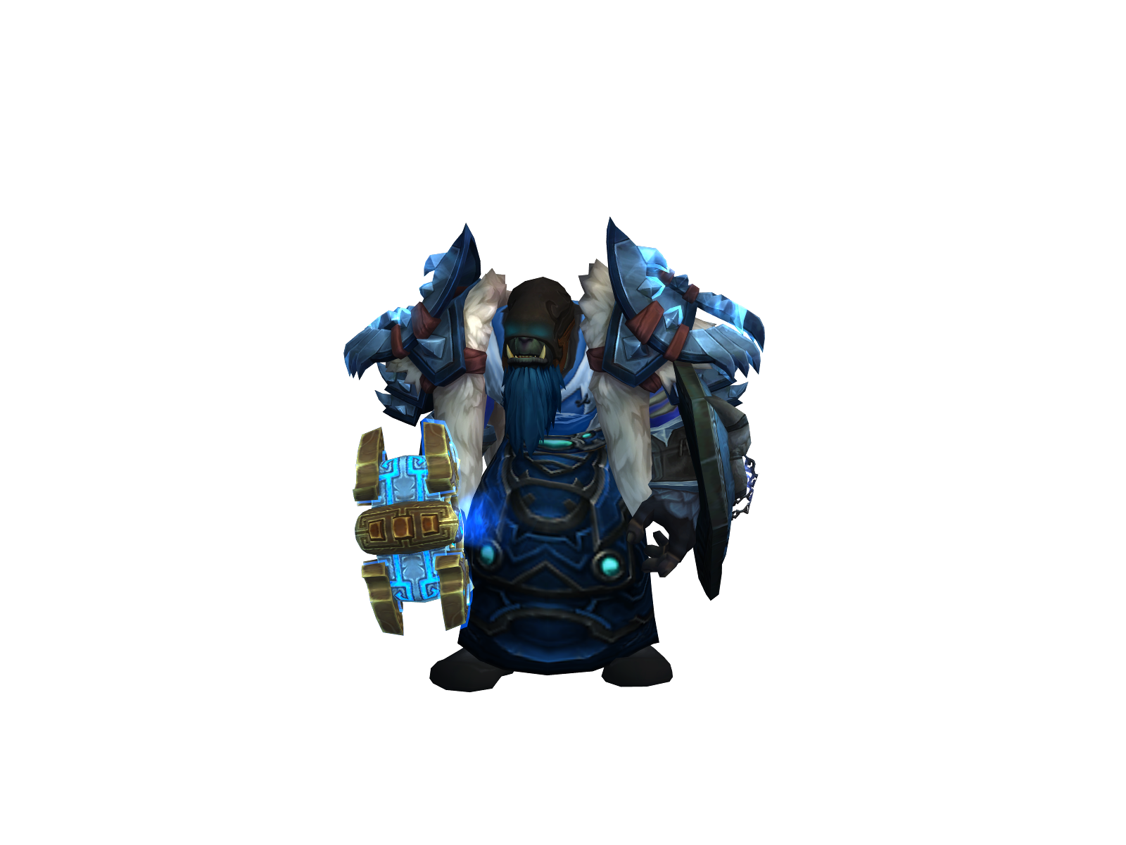 Psý 3D character render