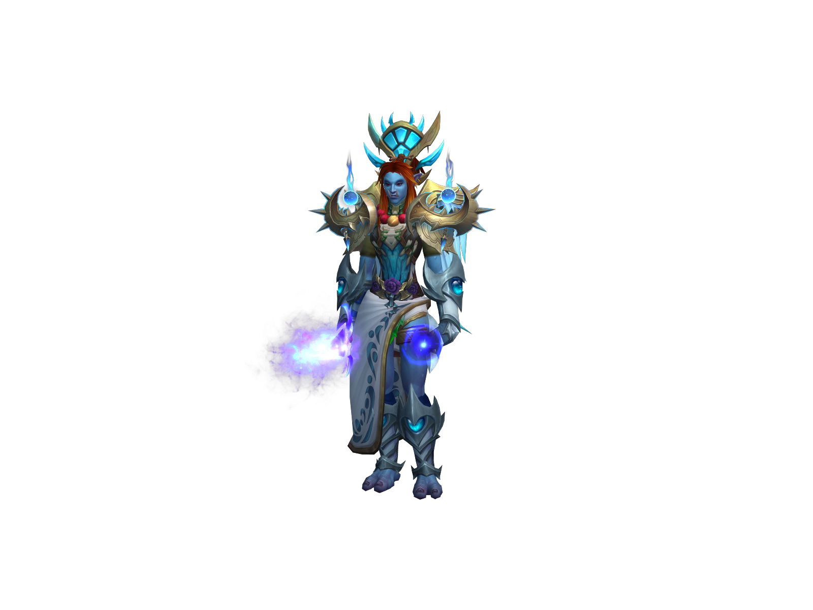 Schmusine 3D character render