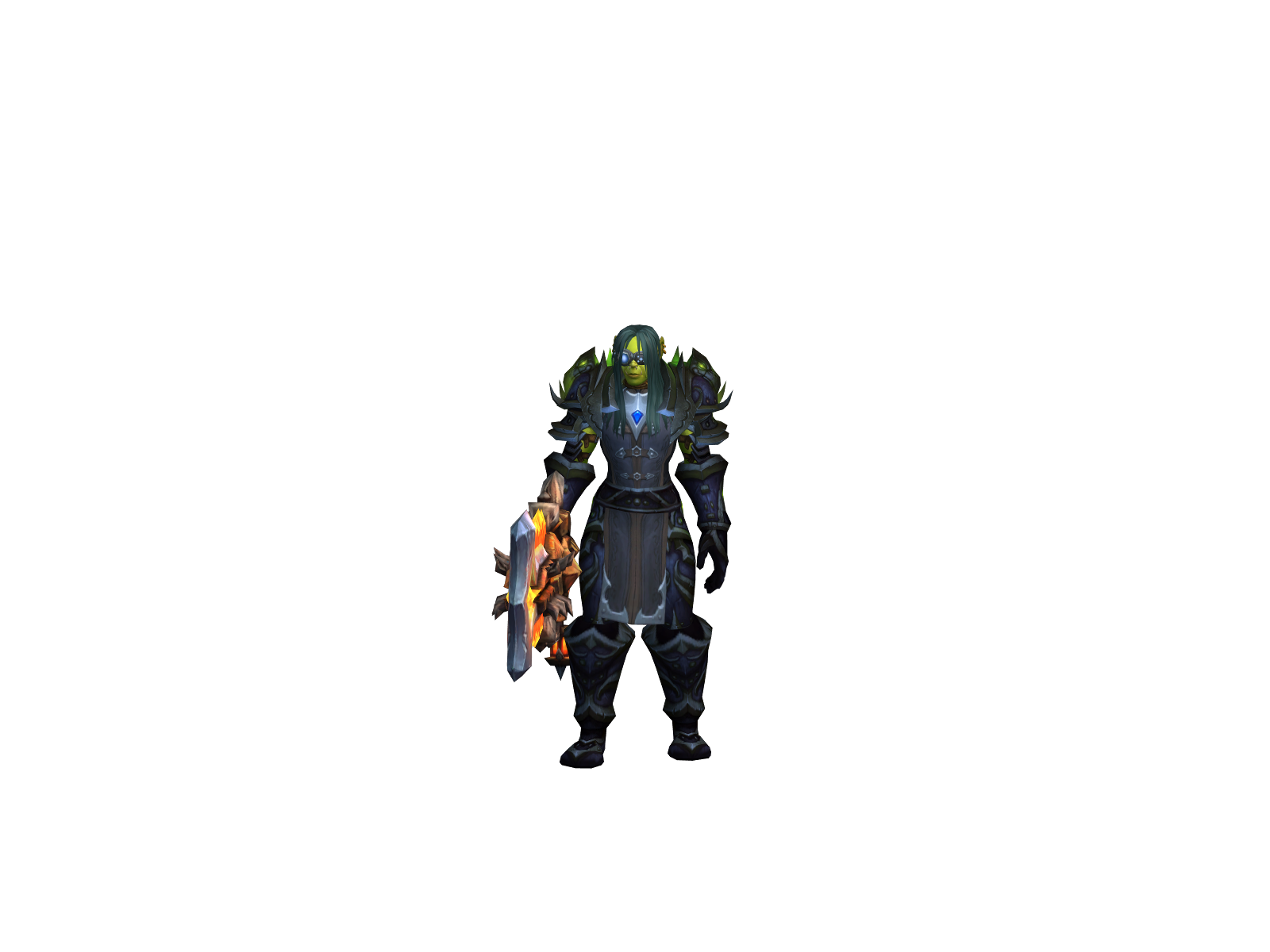 Execute 3D character render