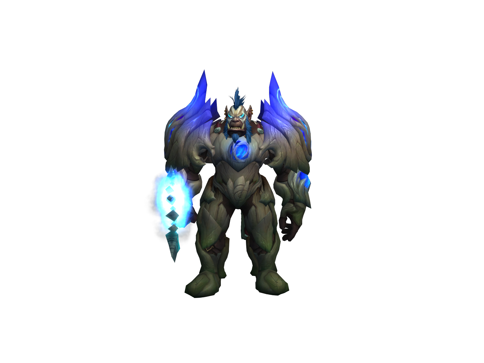 Showoff 3D character render