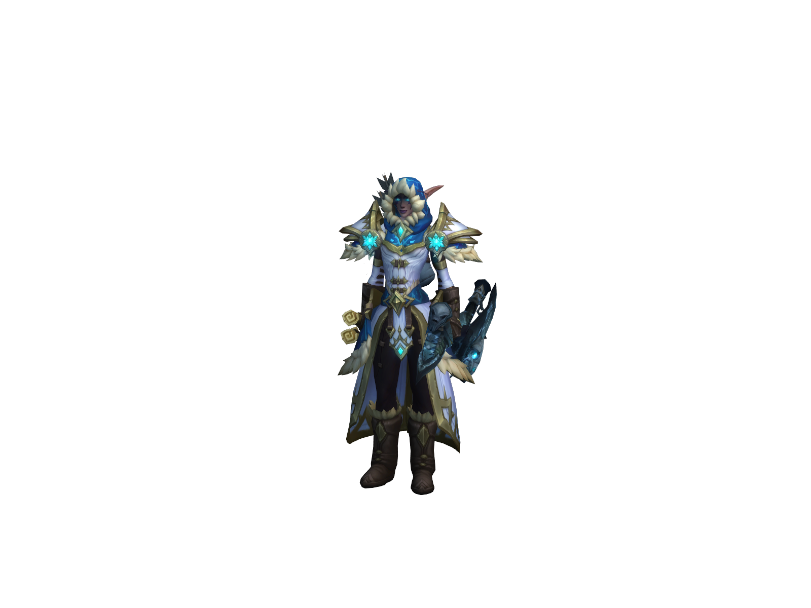 Meleane 3D character render
