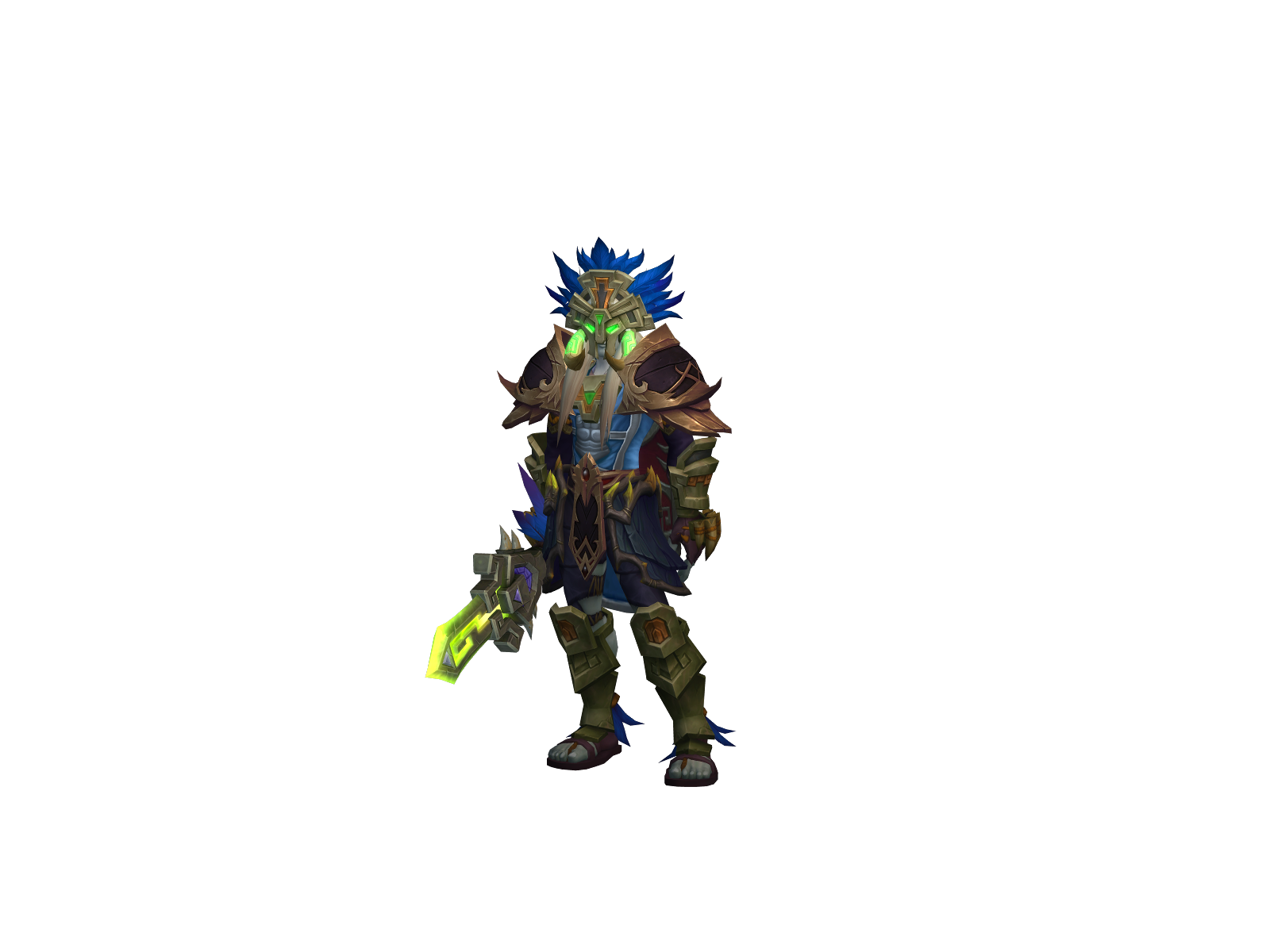 Eliminat 3D character render