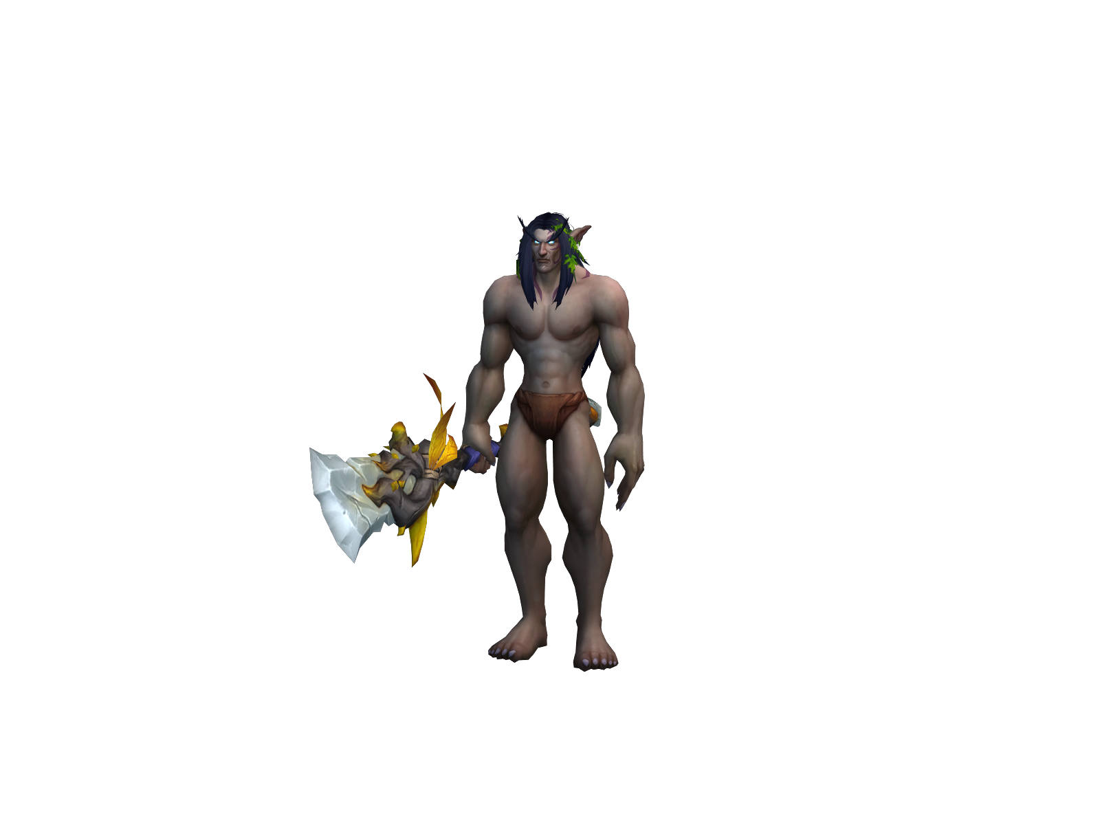 Zkille 3D character render