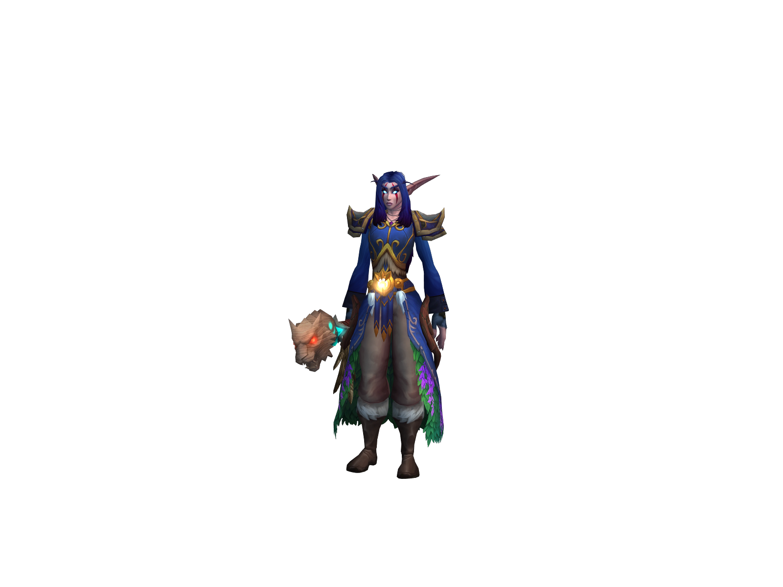 Feralsaber 3D character render