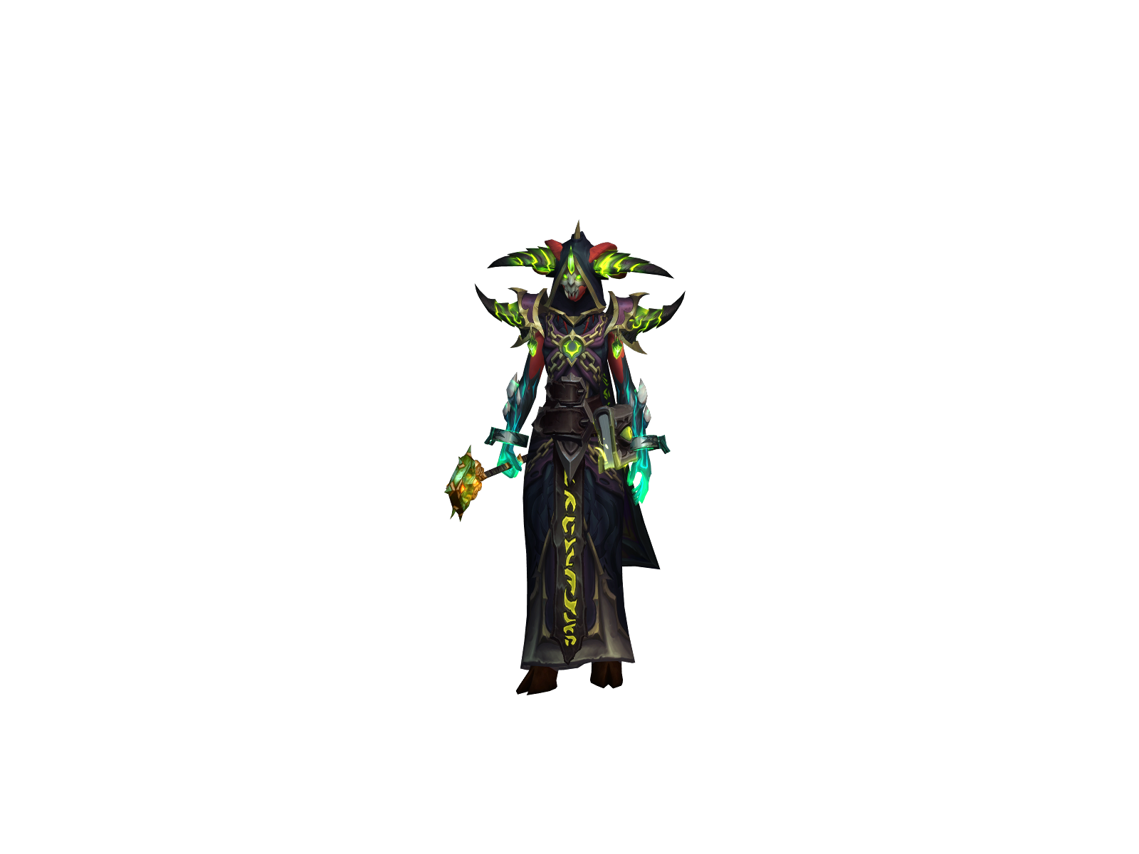 Variola 3D character render
