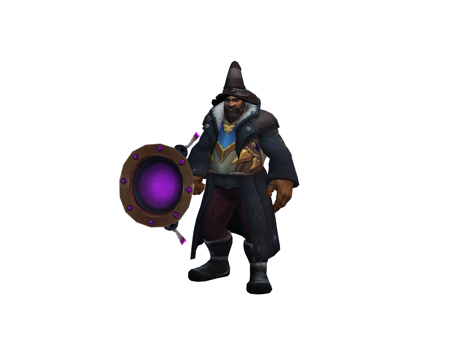 Hagríd 3D character render