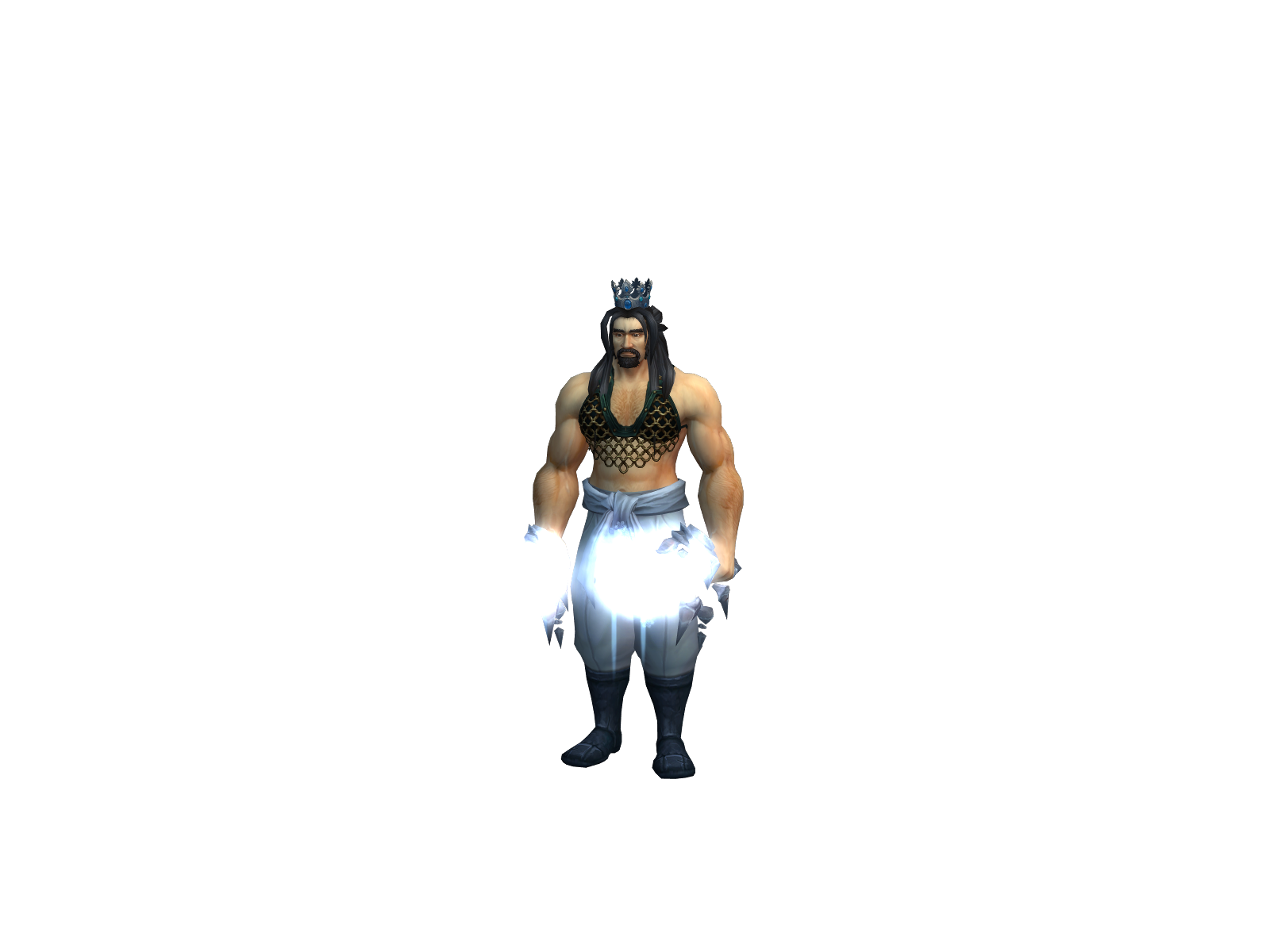 Shinbakui 3D character render
