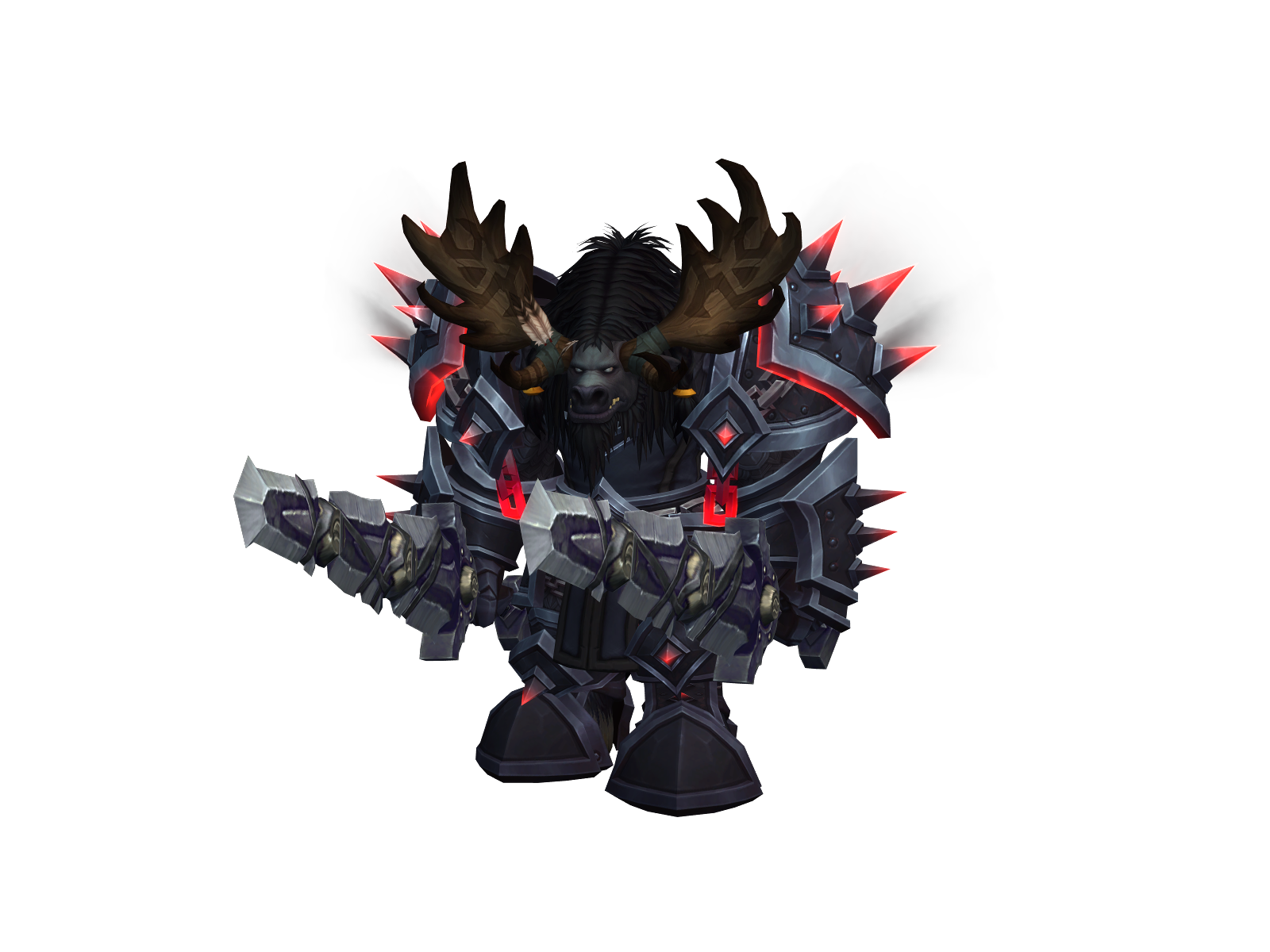 Blackouts 3D character render