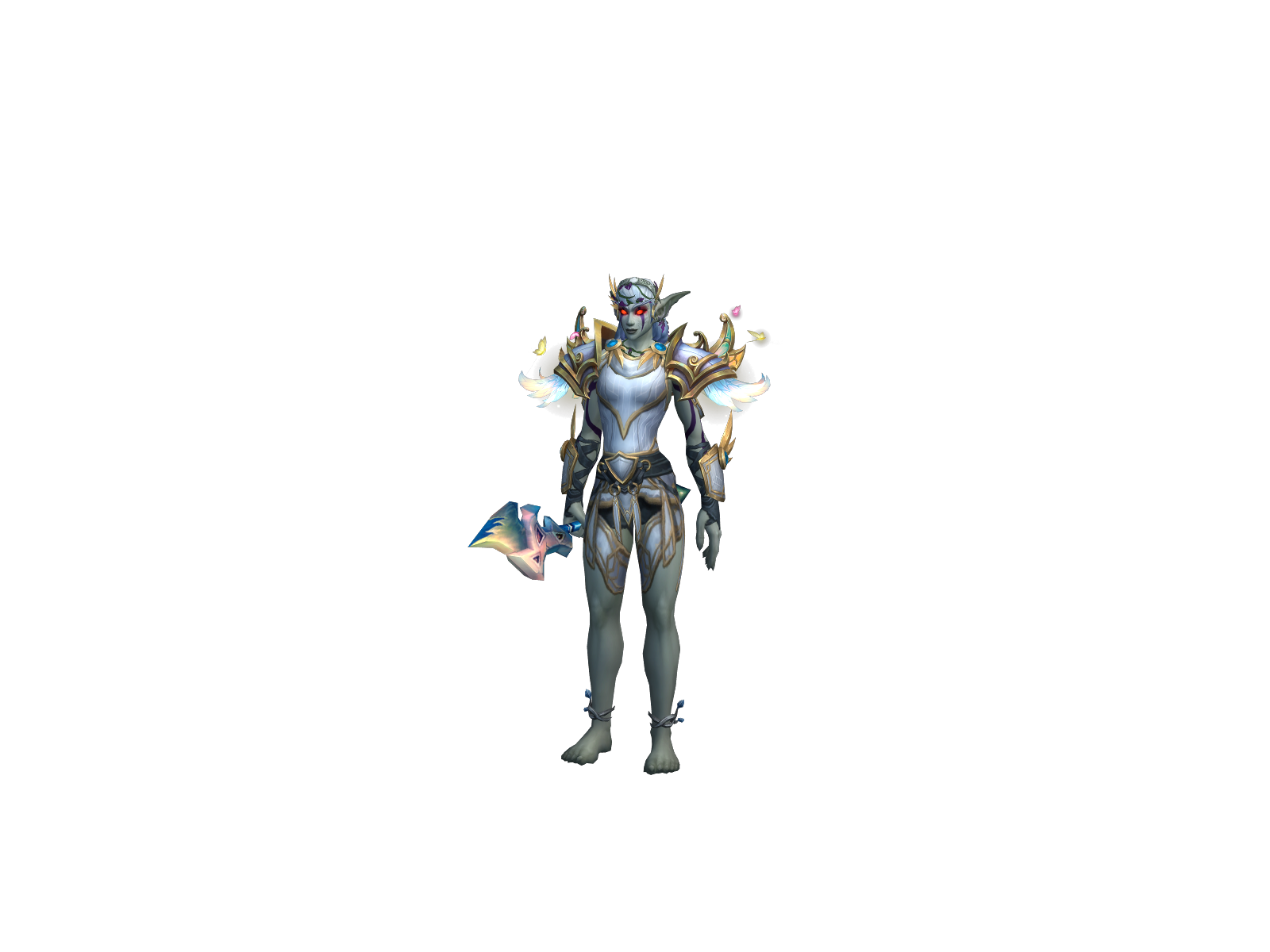 Aríel 3D character render