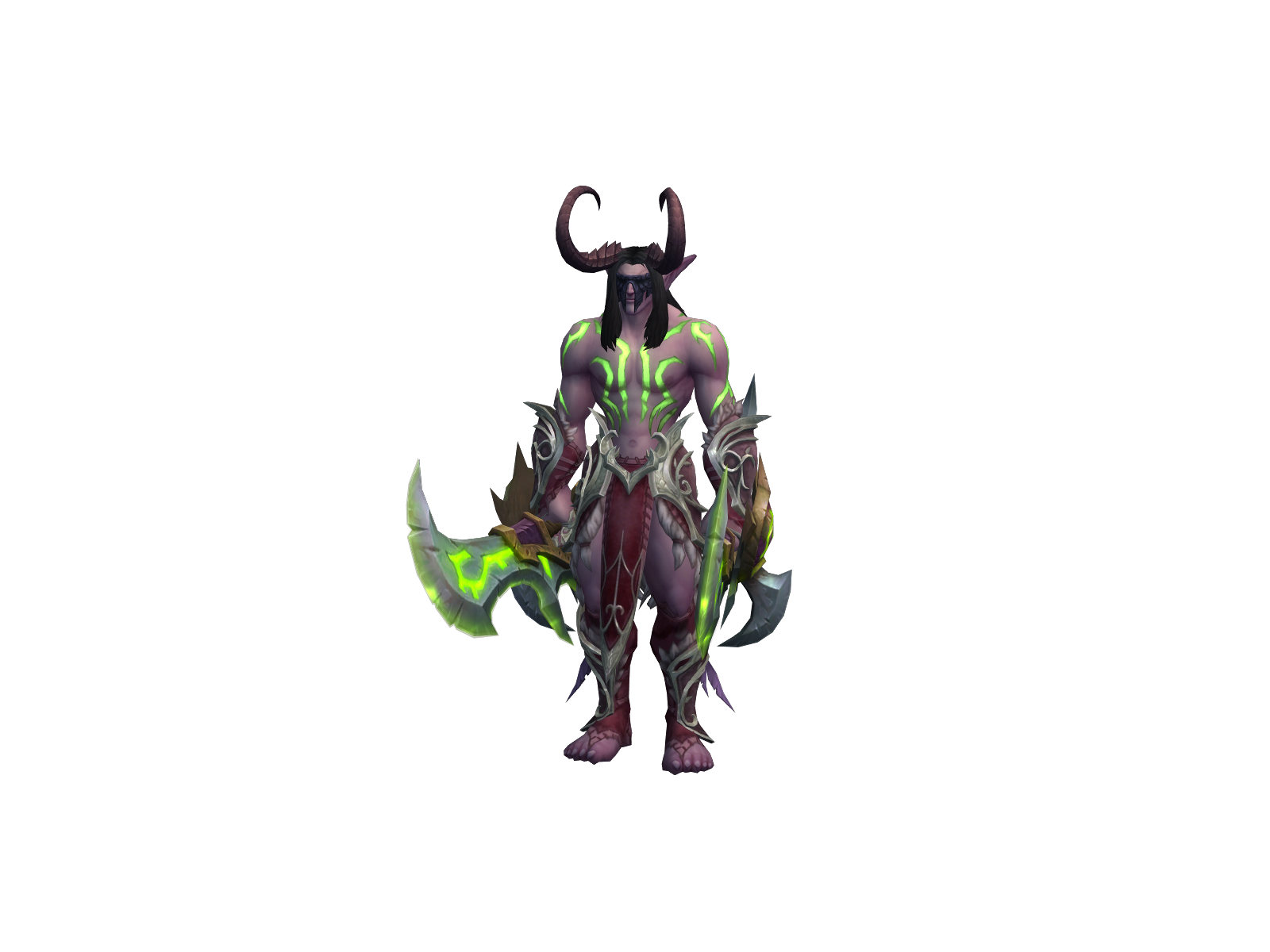 Vexaran 3D character render