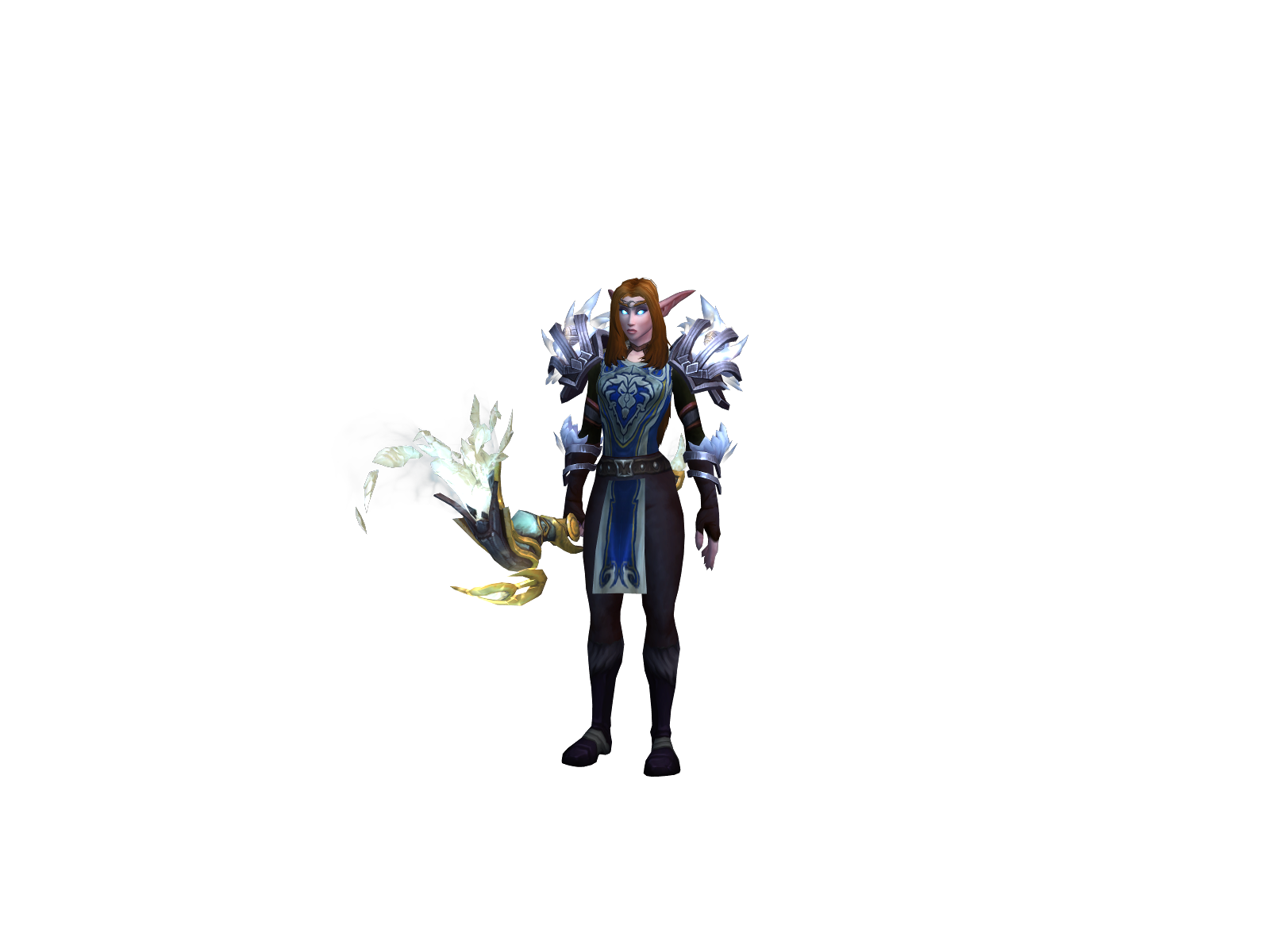 Microw 3D character render