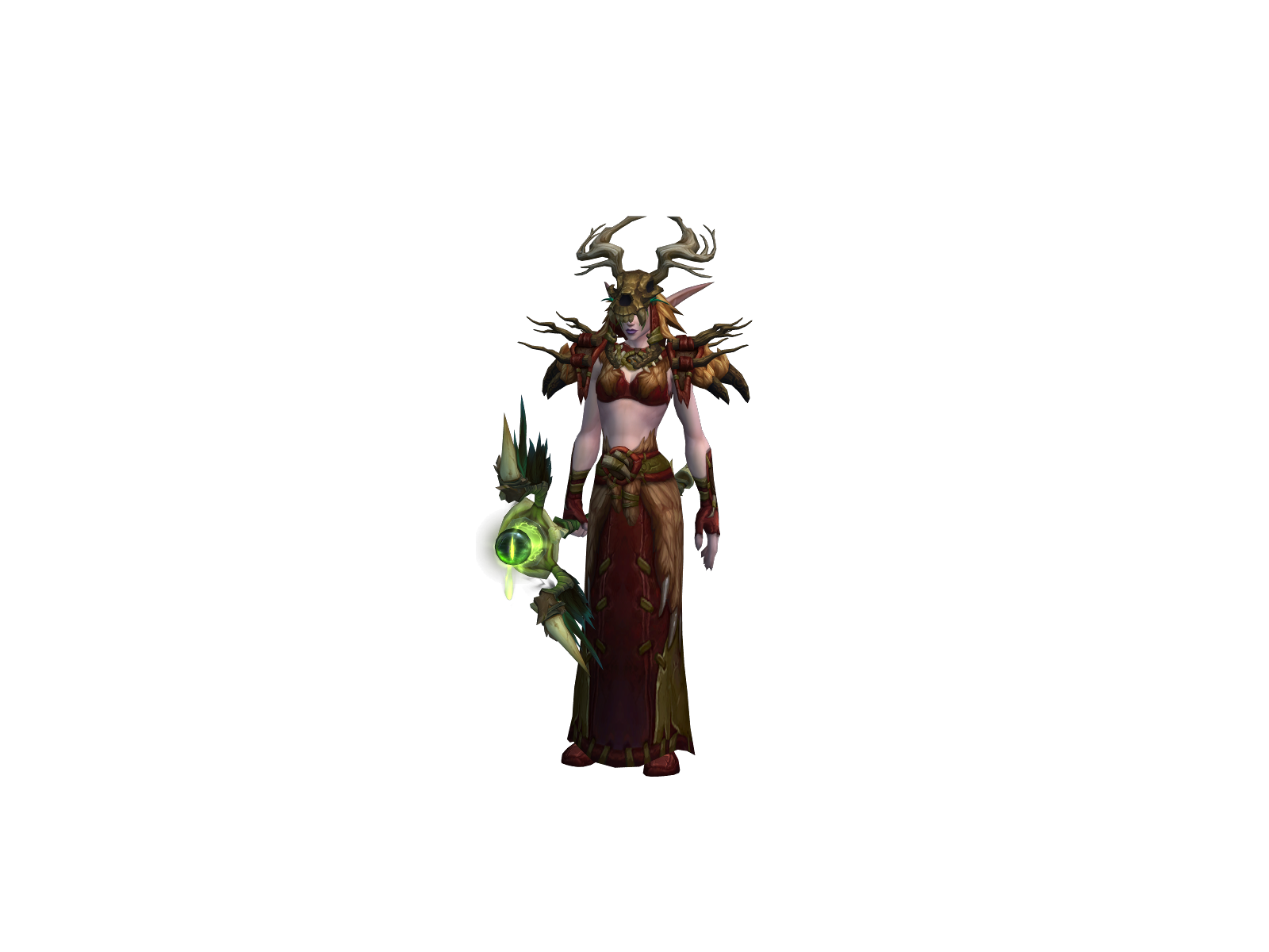 Supernature 3D character render