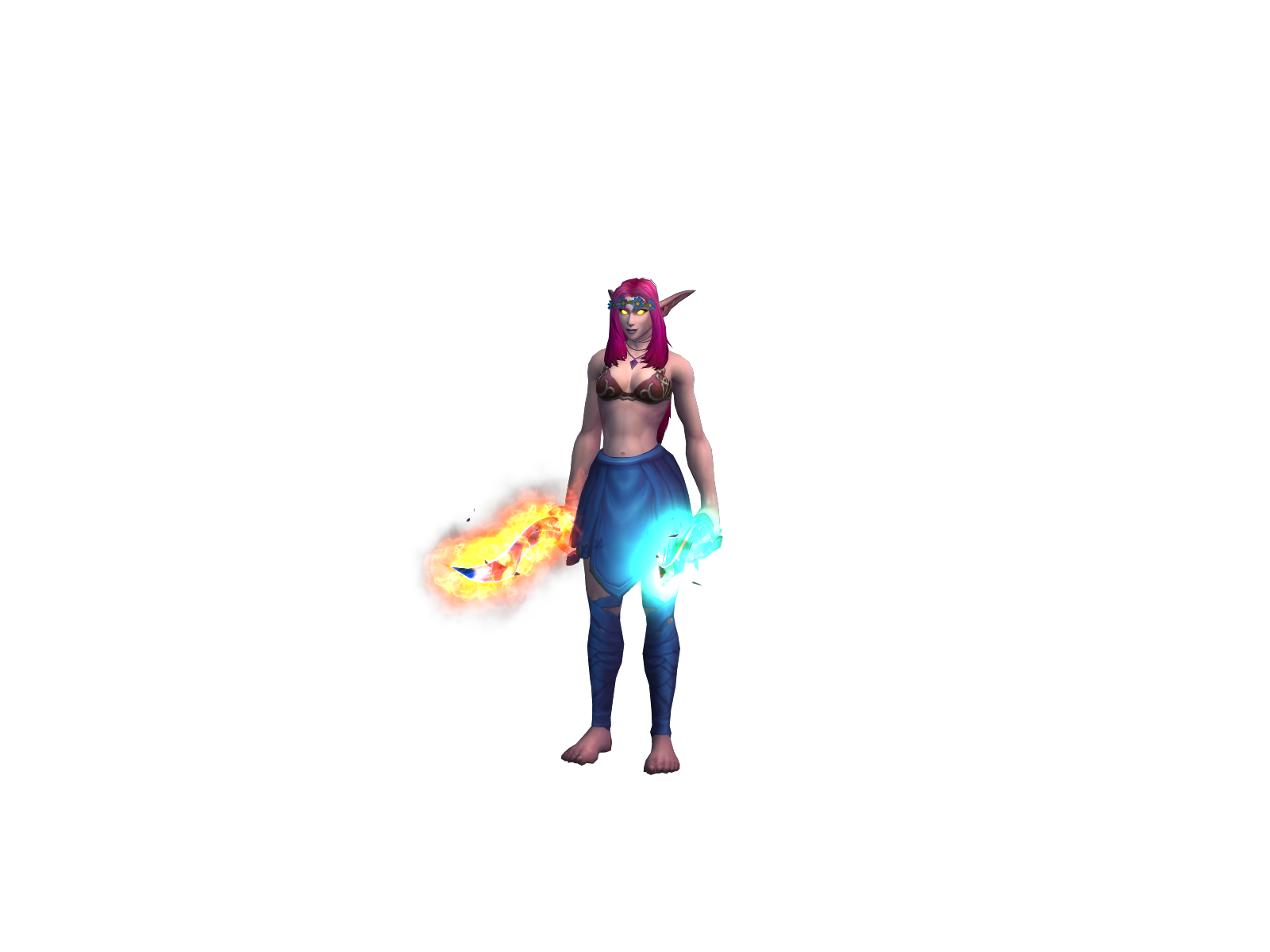 Catjam 3D character render