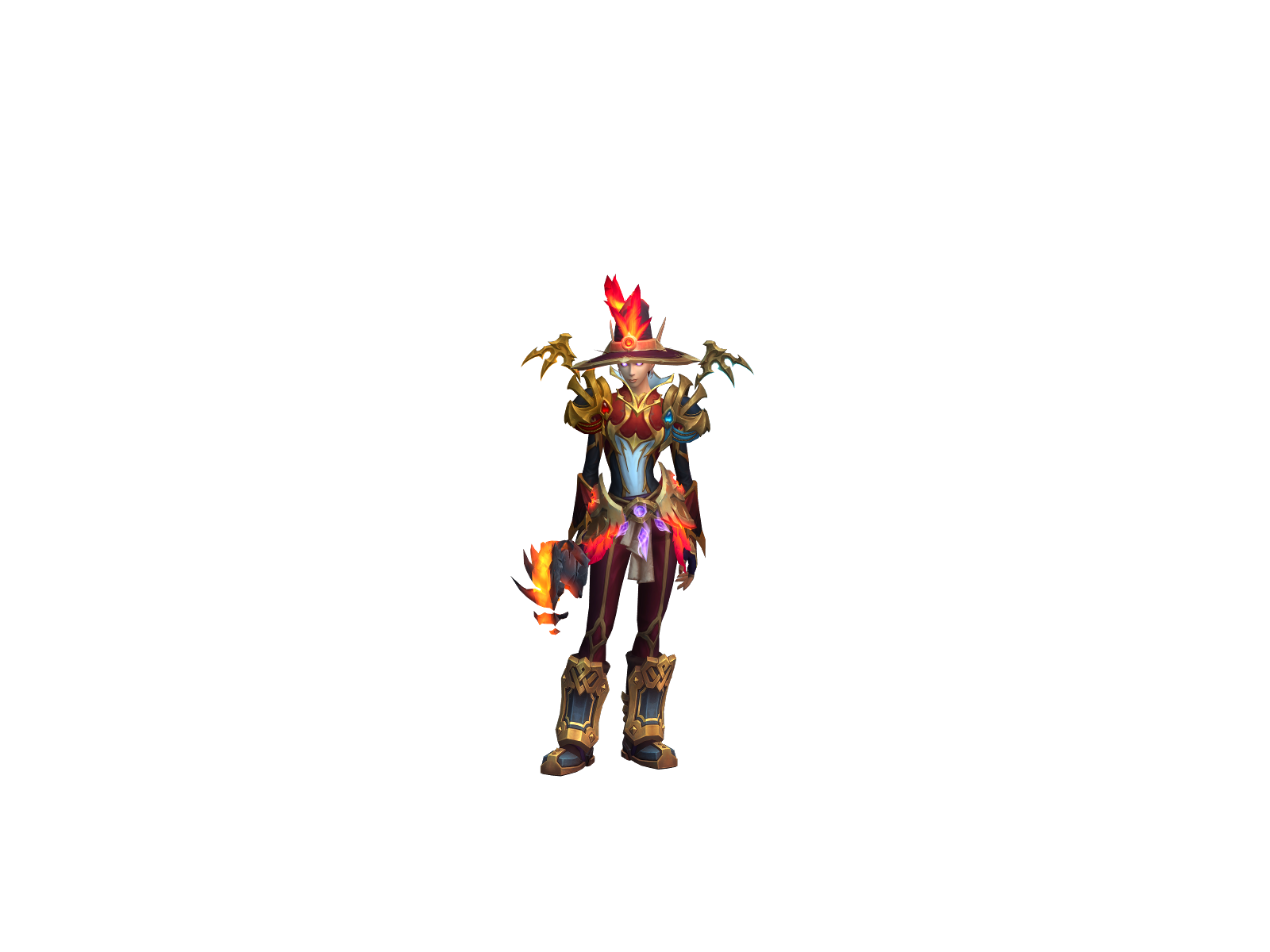 Jezí 3D character render