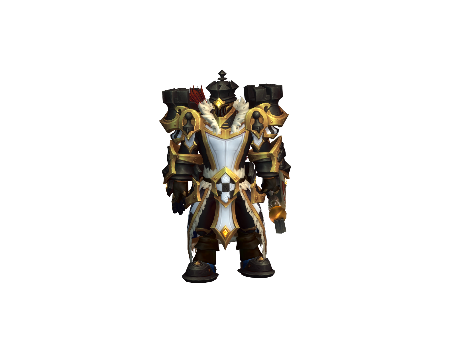 Hunterred 3D character render