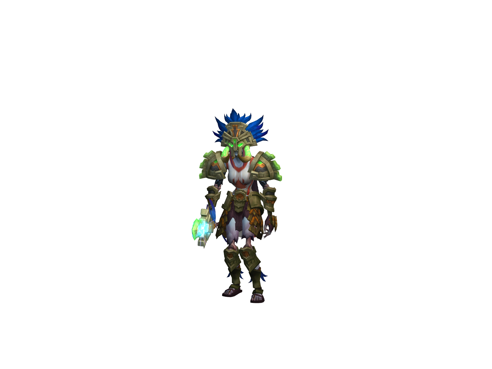 Elax 3D character render