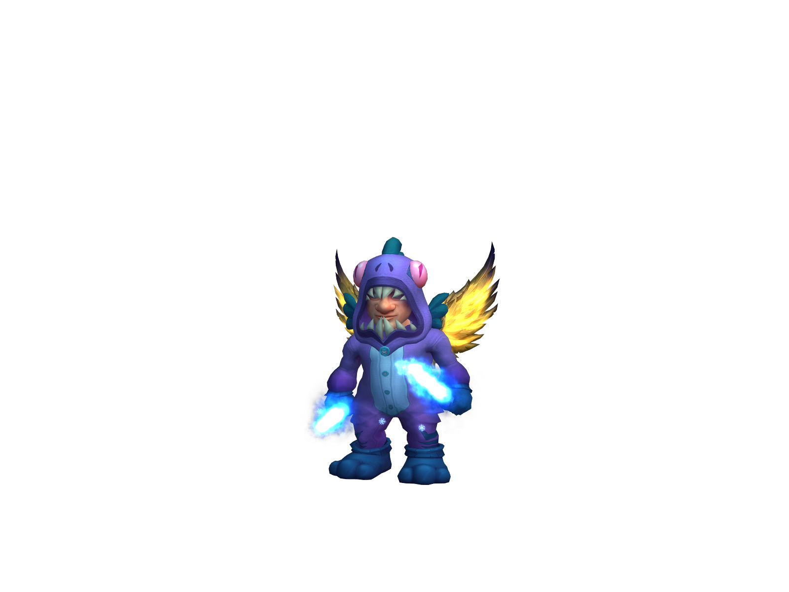 Messermike 3D character render