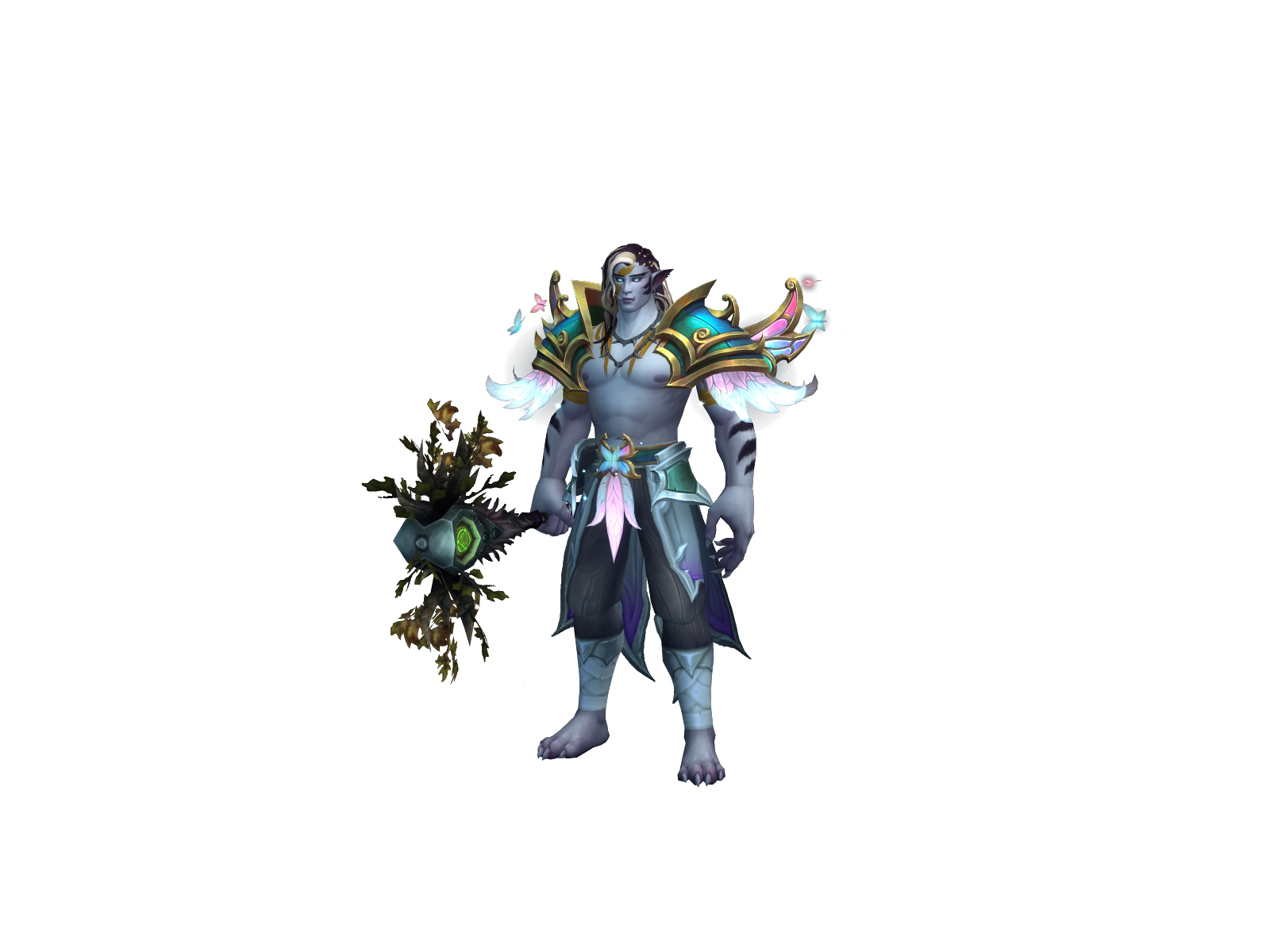 Sykes 3D character render