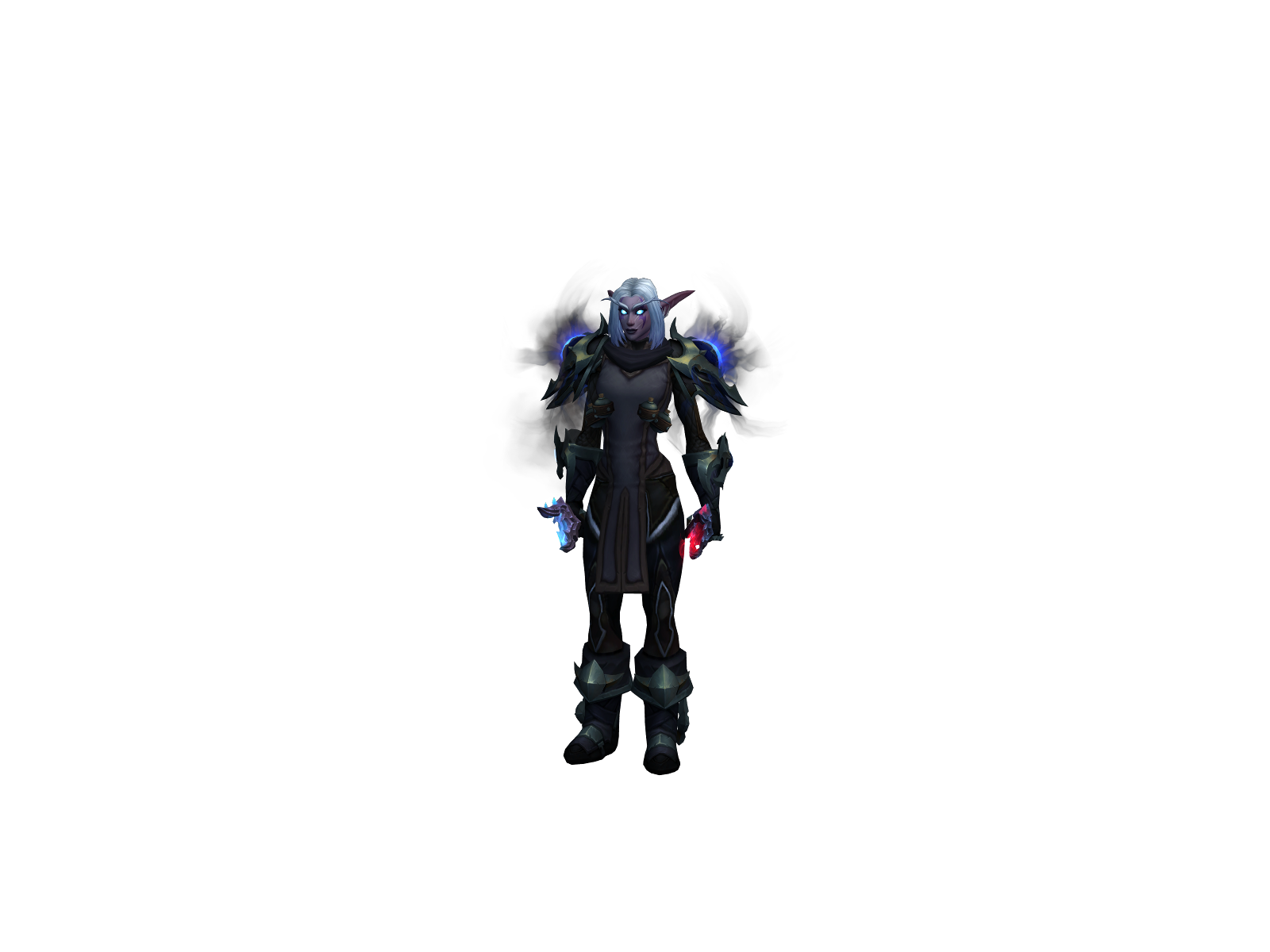 Eluniel 3D character render