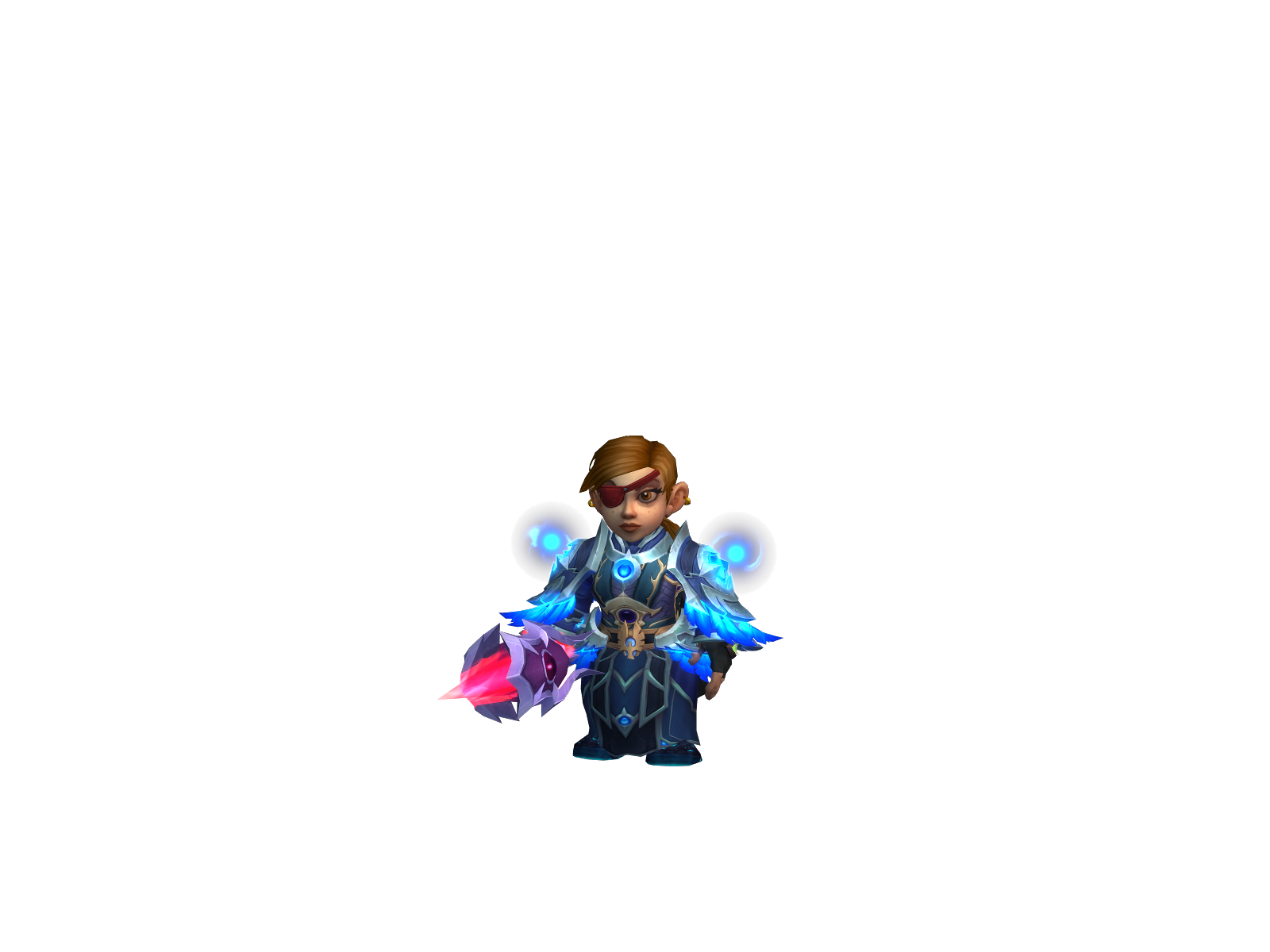 Krastora 3D character render