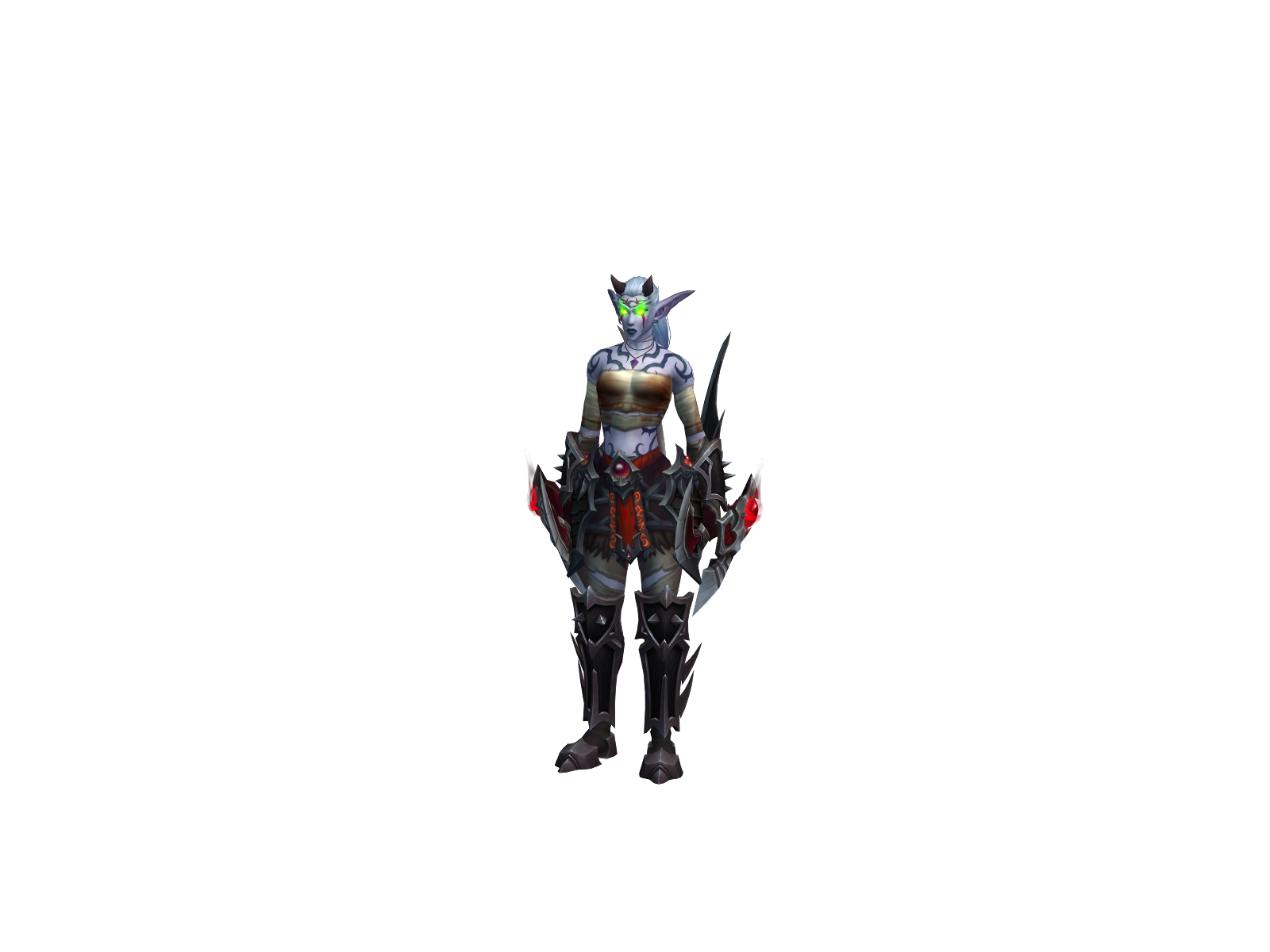 Treamon 3D character render
