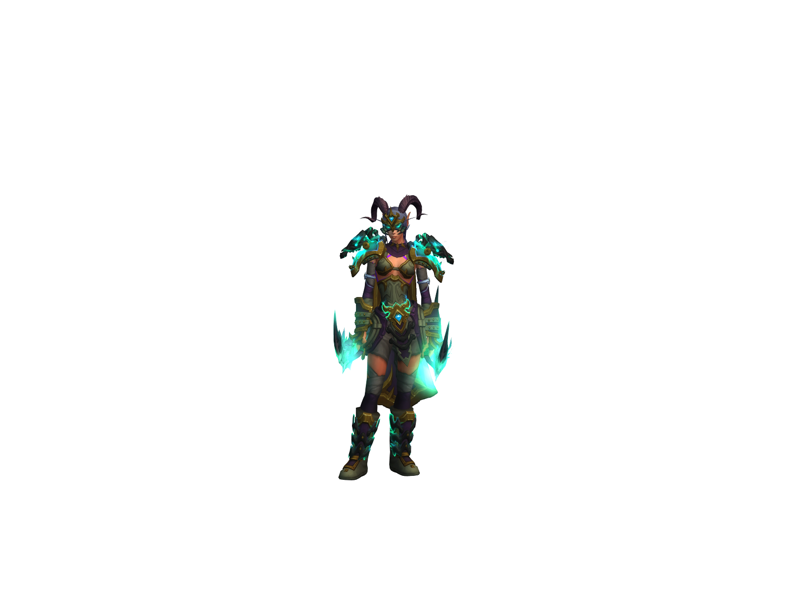 Xélía 3D character render