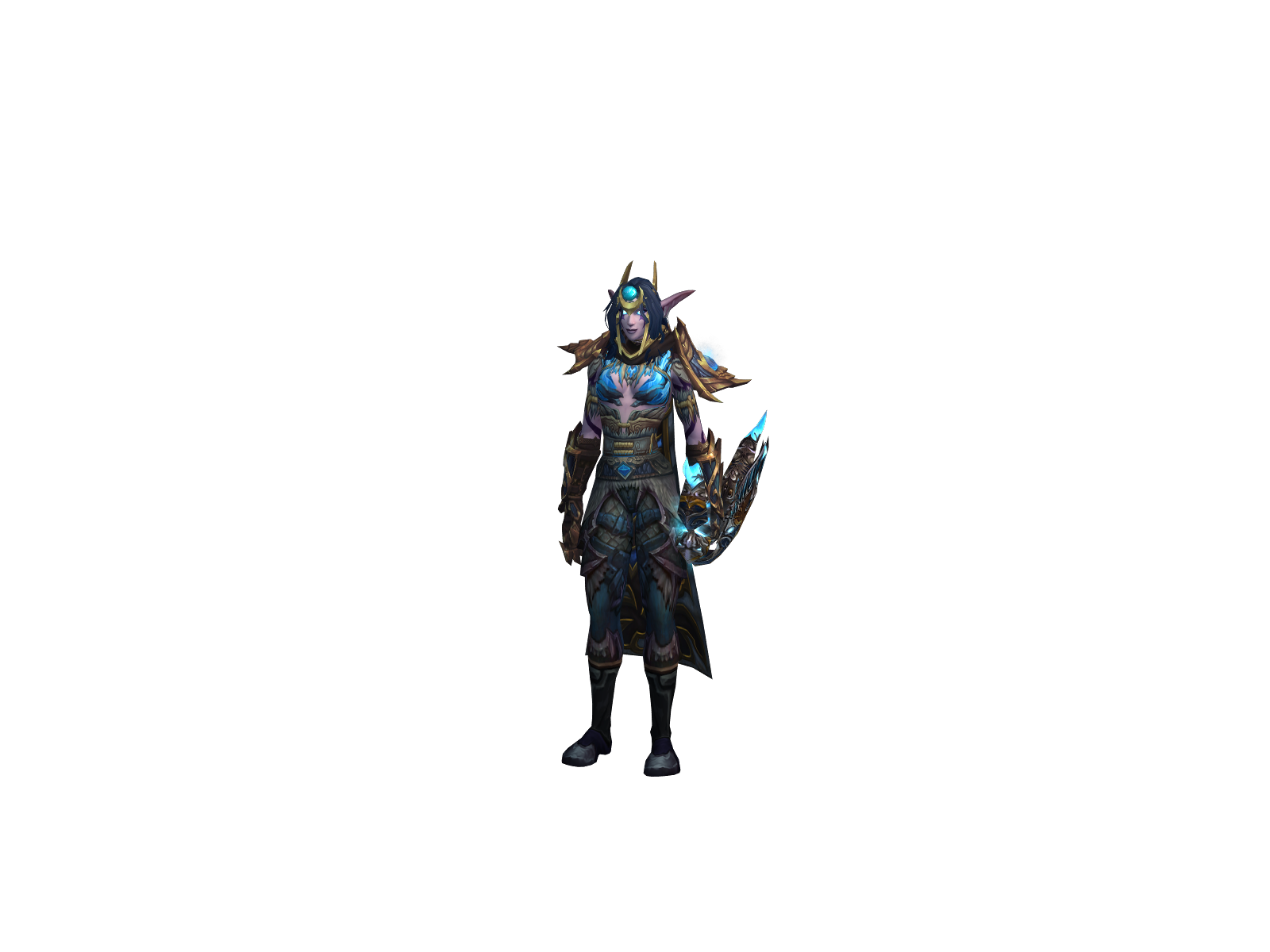 Айресса 3D character render