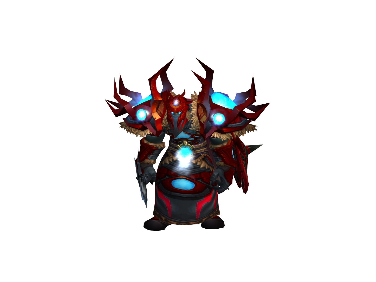 Саркерас 3D character render