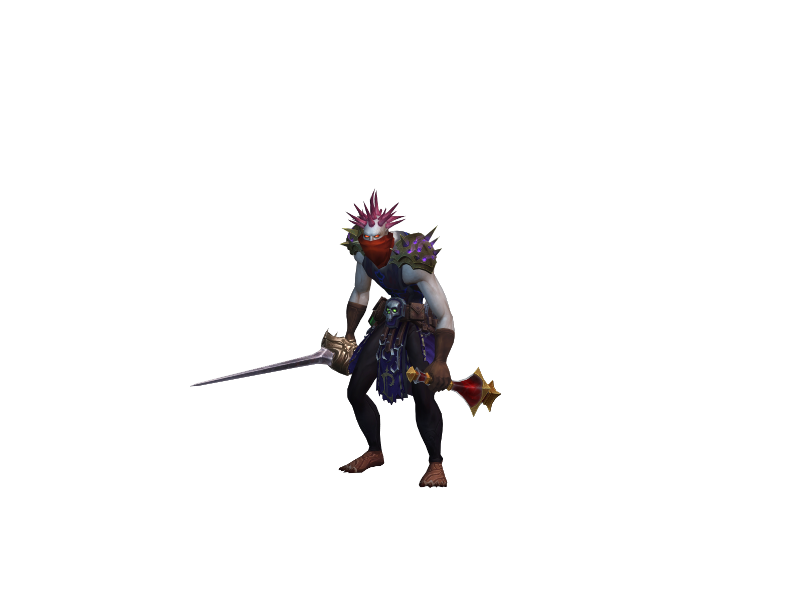 Фарадей 3D character render