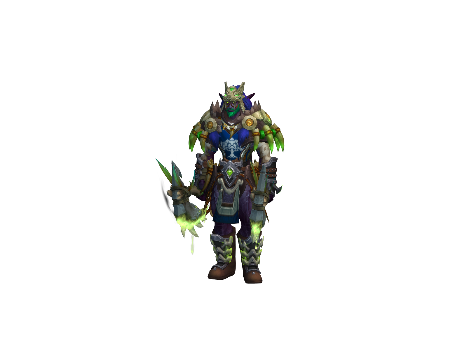 Демрод 3D character render