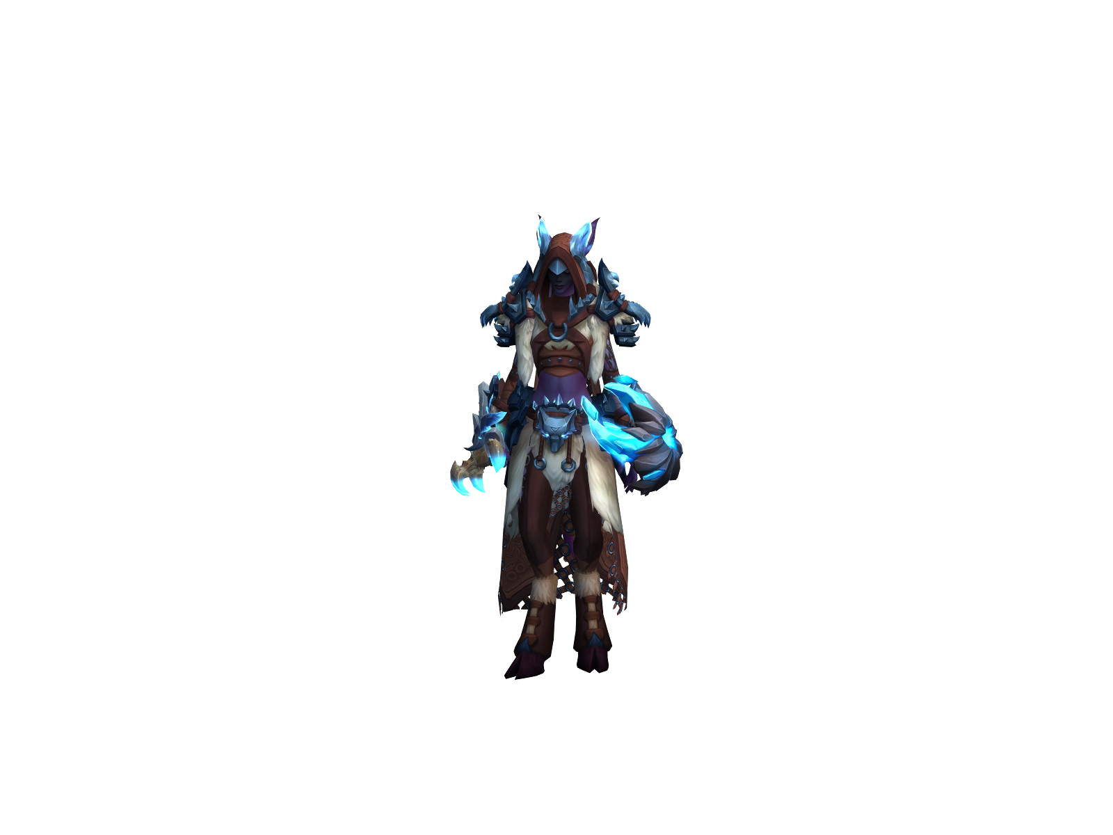Аалрия 3D character render
