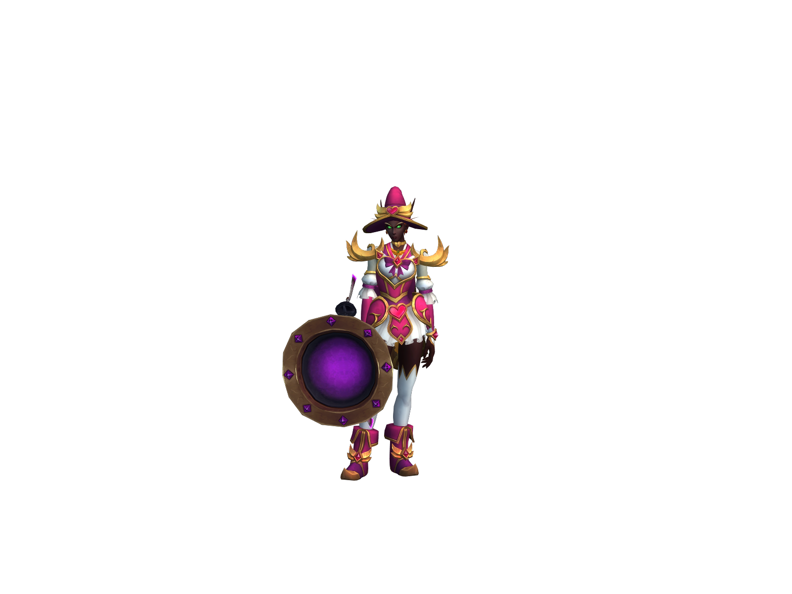 Оверболд 3D character render