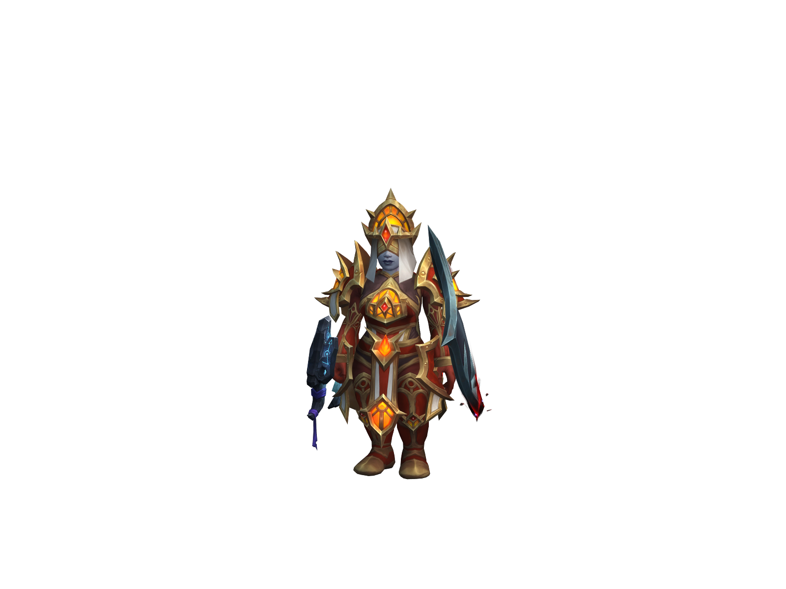 Жгучая 3D character render