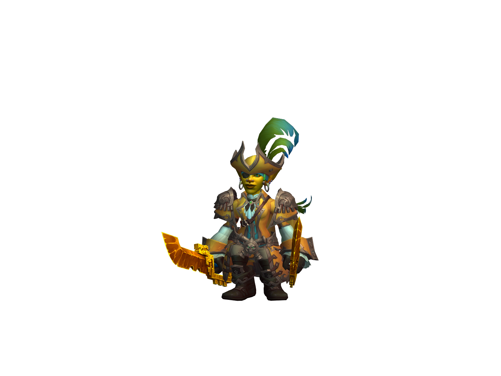 Нибси 3D character render