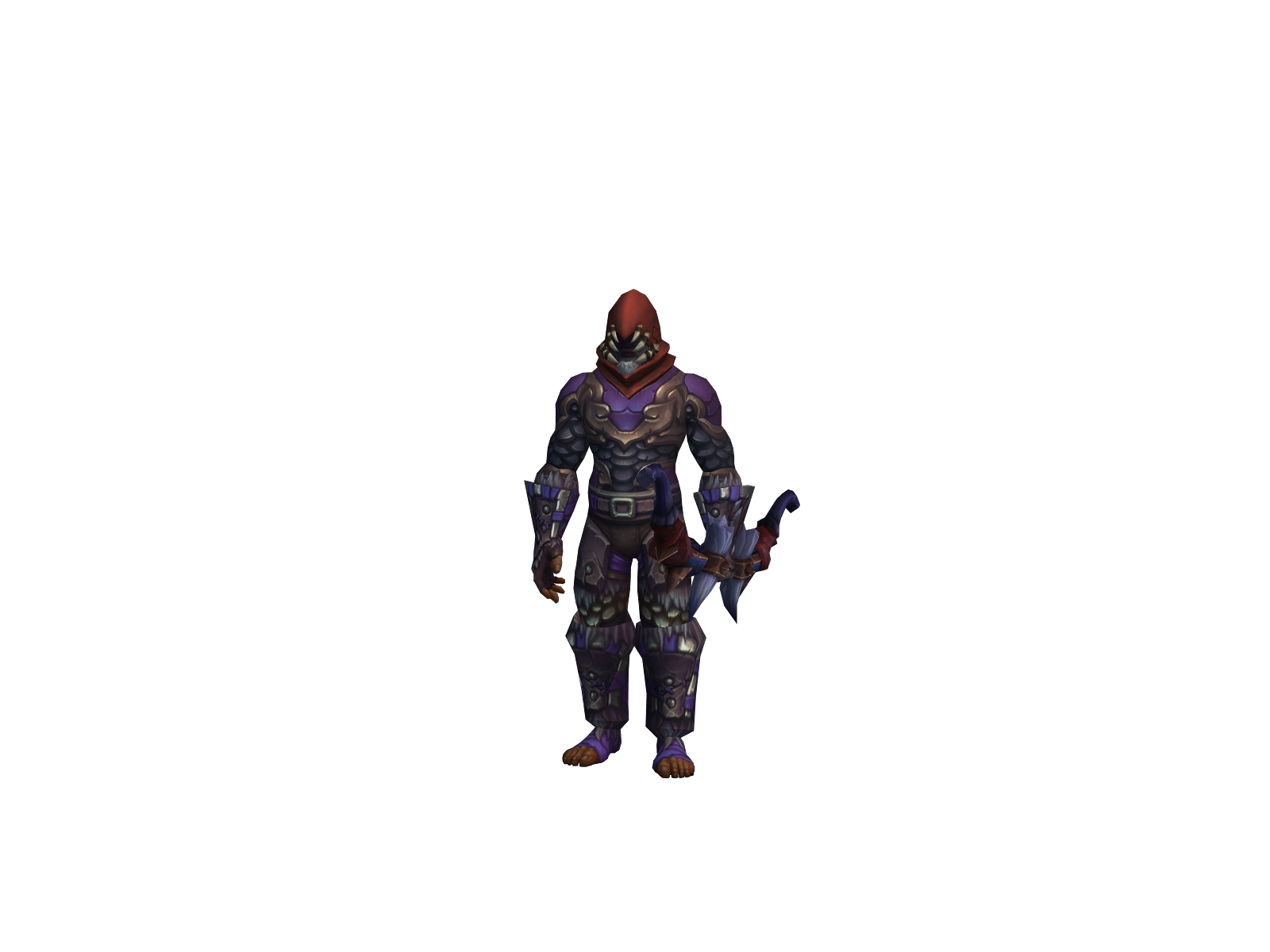 Имнус 3D character render