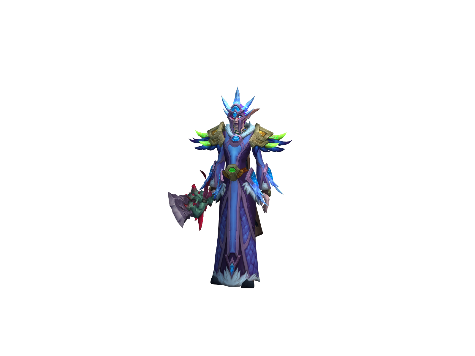 Амулес 3D character render