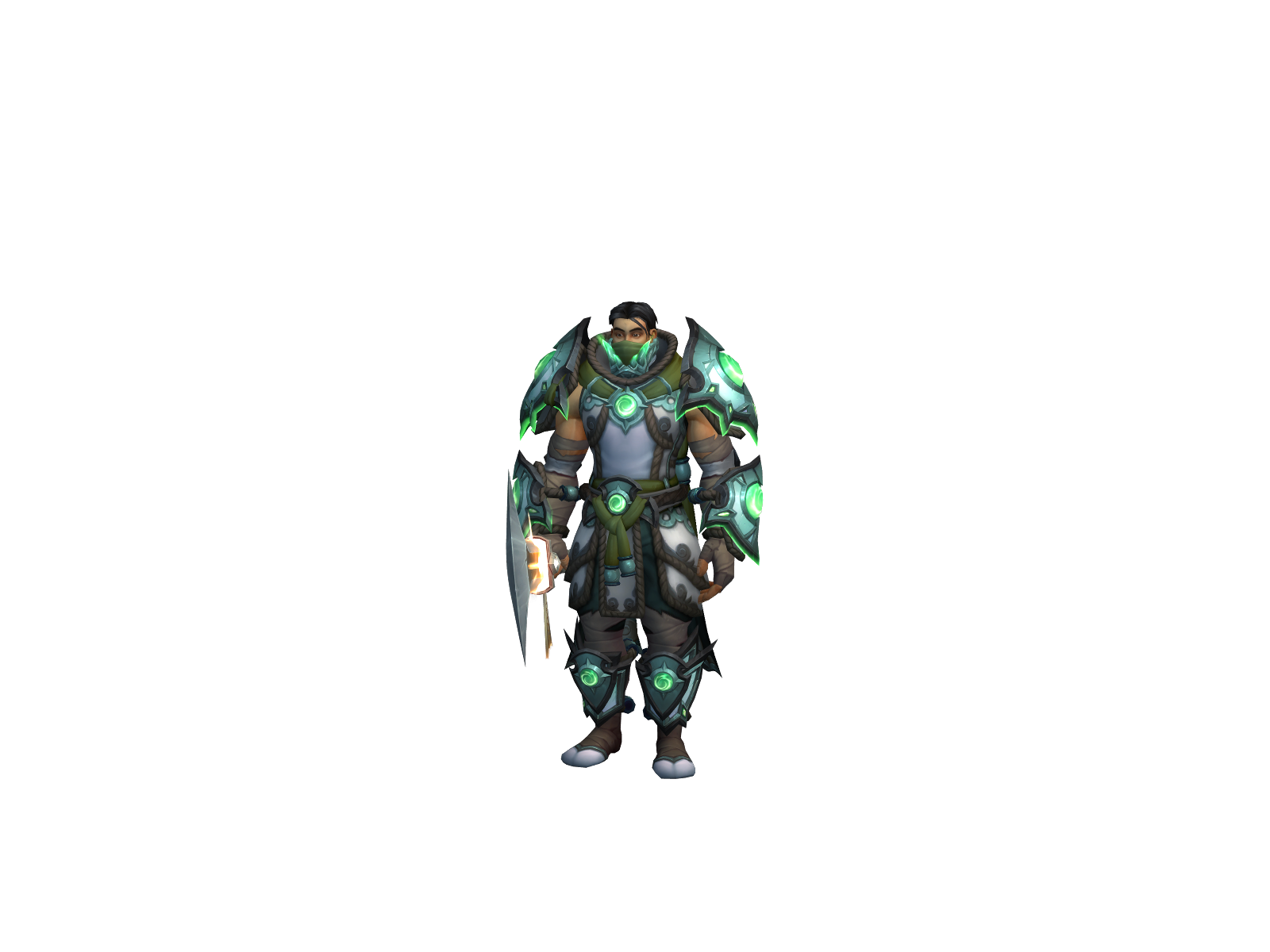 Тацу 3D character render