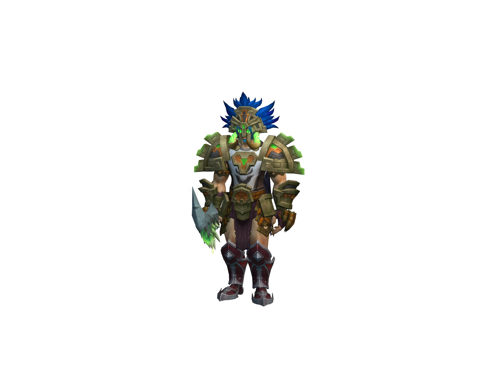 Тумач 3D character render