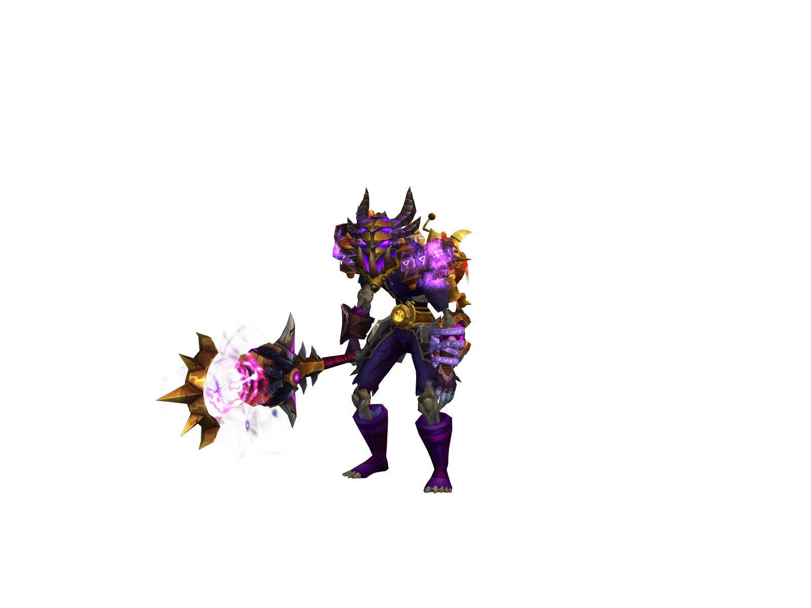 Ануннаки 3D character render