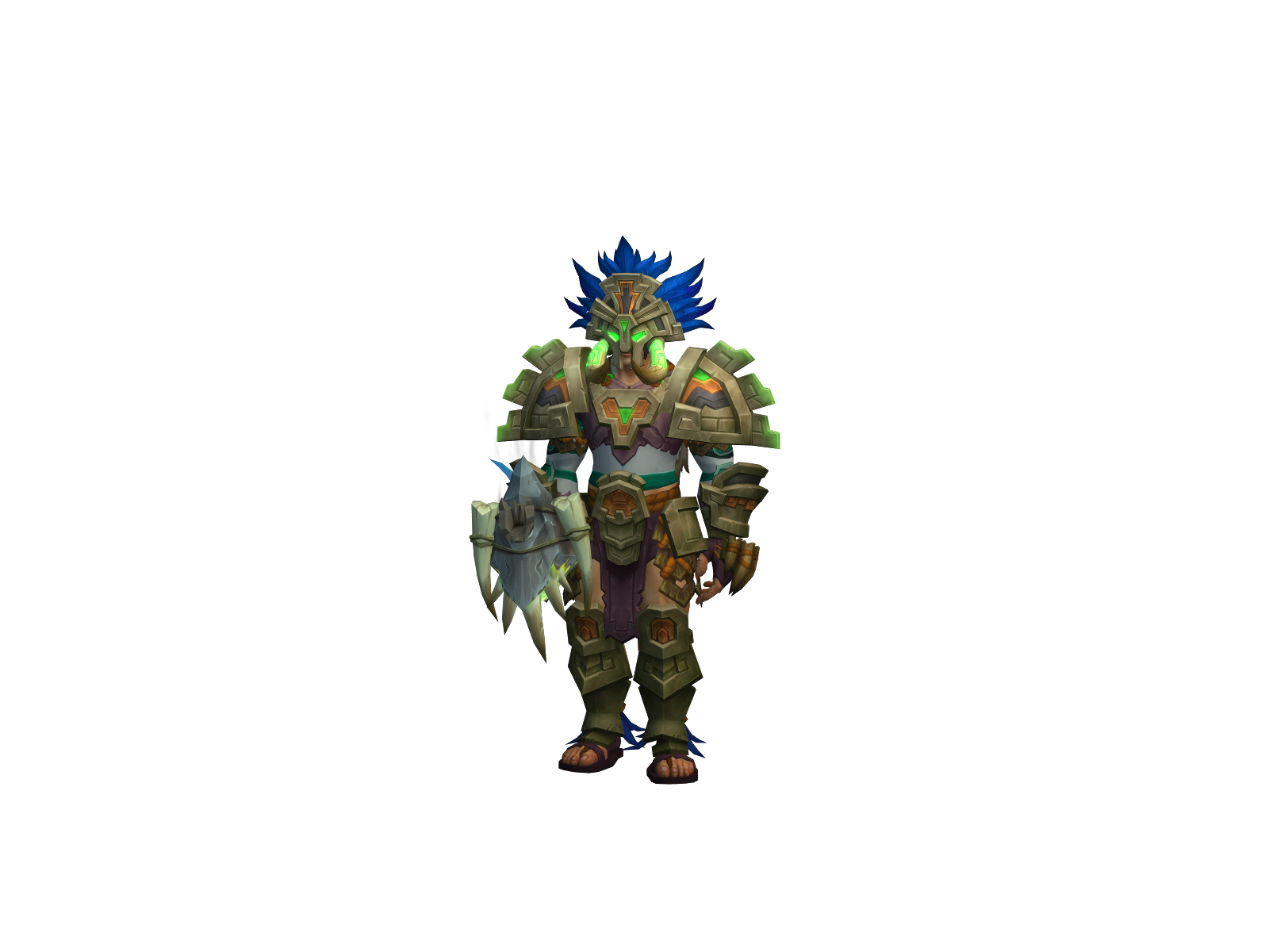 Лебдо 3D character render