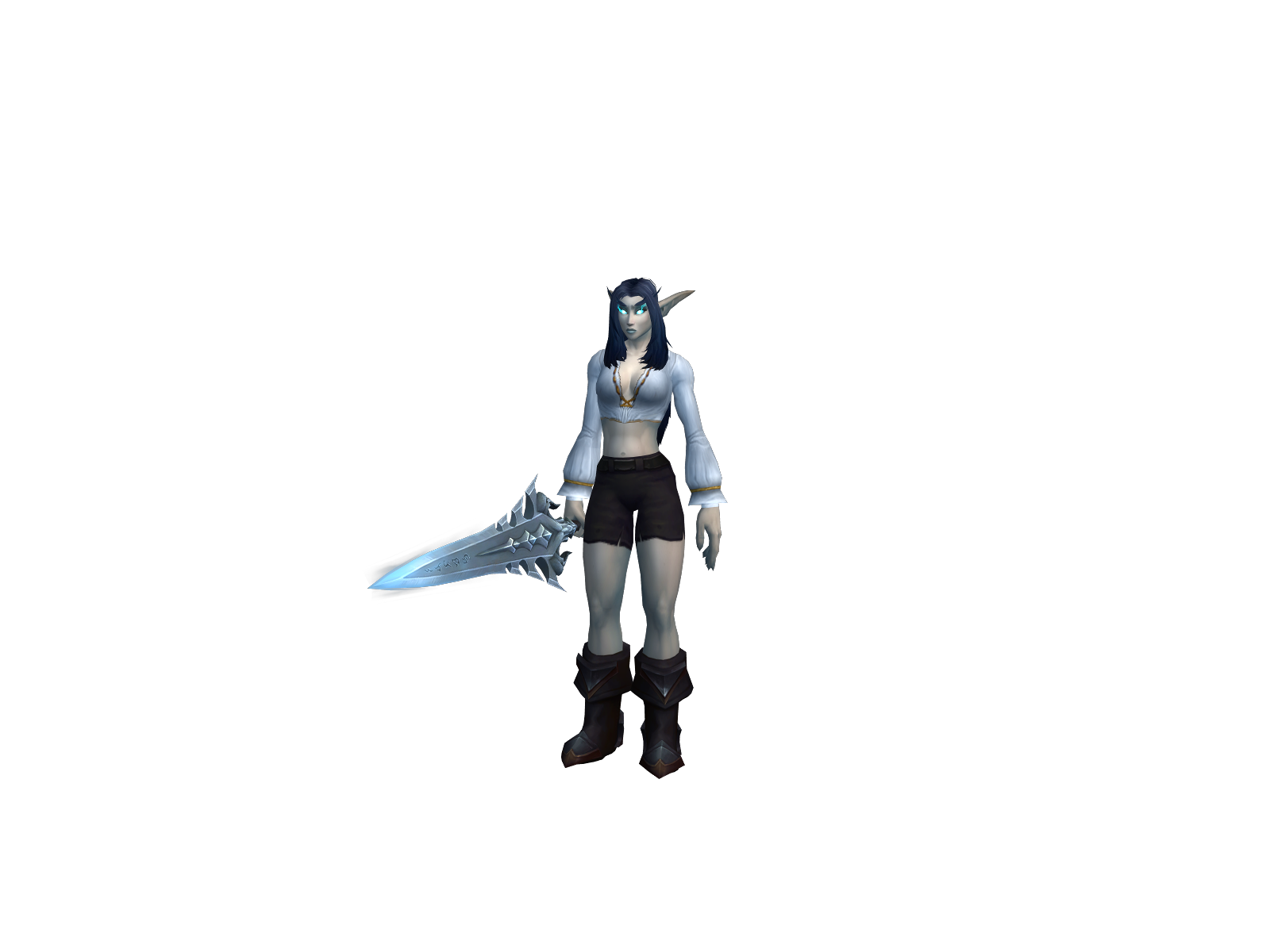 Сафит 3D character render