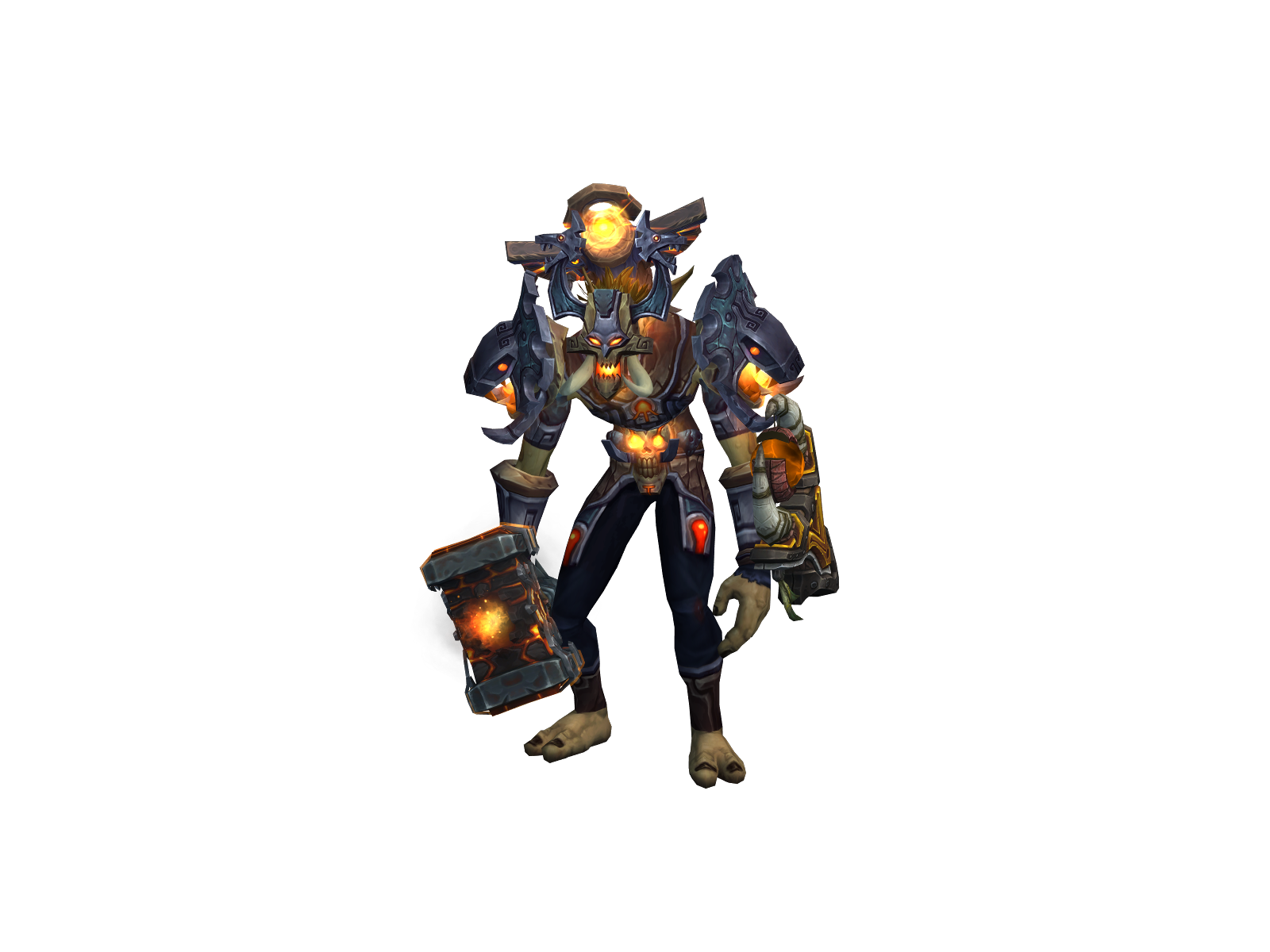 Гранзул 3D character render